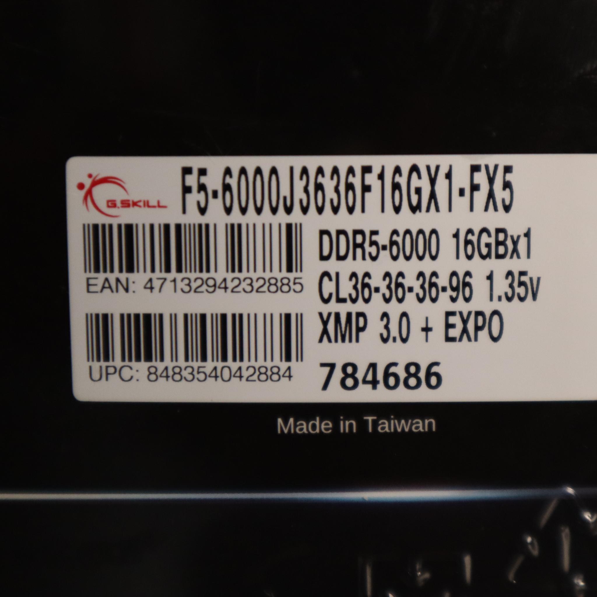 G.Skill FlareX5 DDR5 16gb Ram | AMD Expo | XMP 3.0 ready | Brand-New