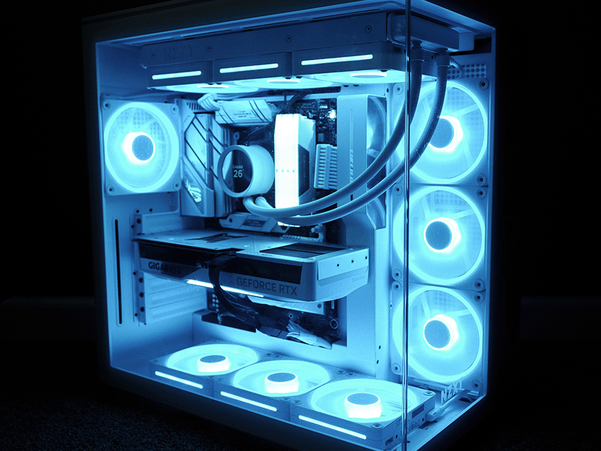 LIKE NEW, Ryzen 9800x3d, RTX 5070 TI, 64 gig 6400mhz RGB Ram