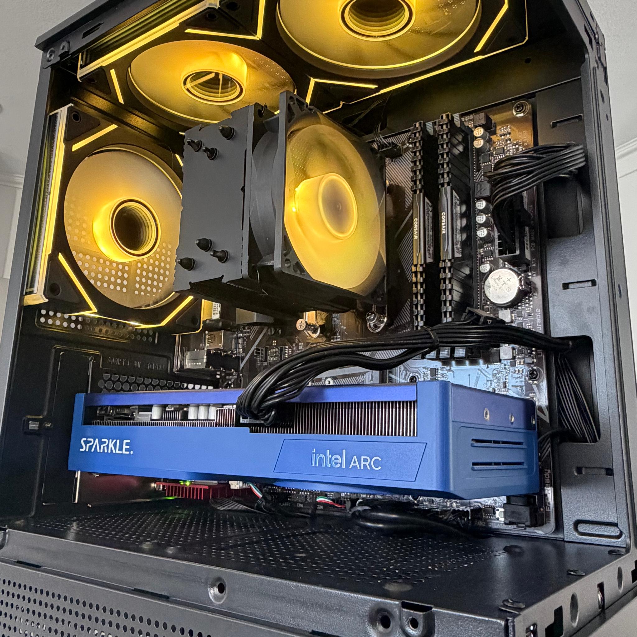🔥 PERFORMANCE GAMING PC 🔥 | Arc B570 – Ryzen 5 3600x