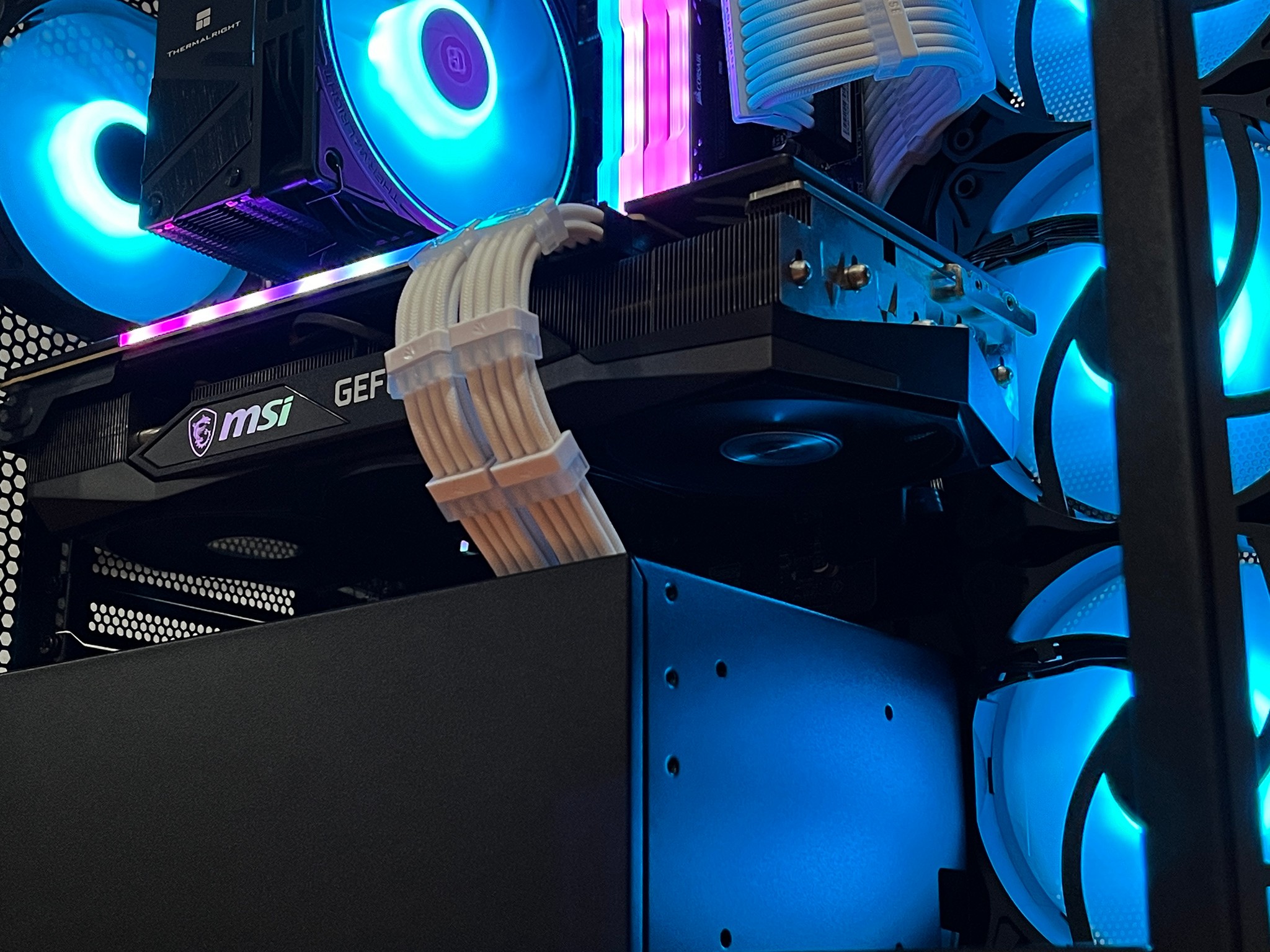RTX 3070 TRIO 8GB, Ryzen 7 5700G, 32GB 3600MHz | Black RGB Gaming Computer/PC