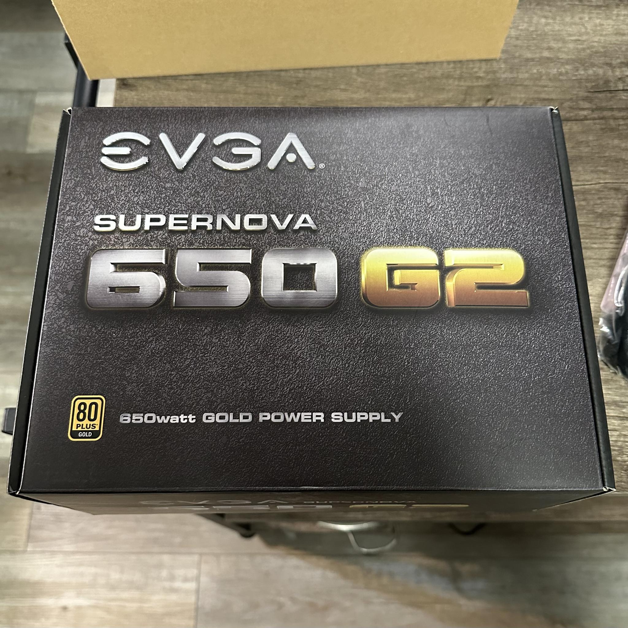 EVGA SuperNOVA 650 G2 650W Fully Modular (80+ Gold) [Used]