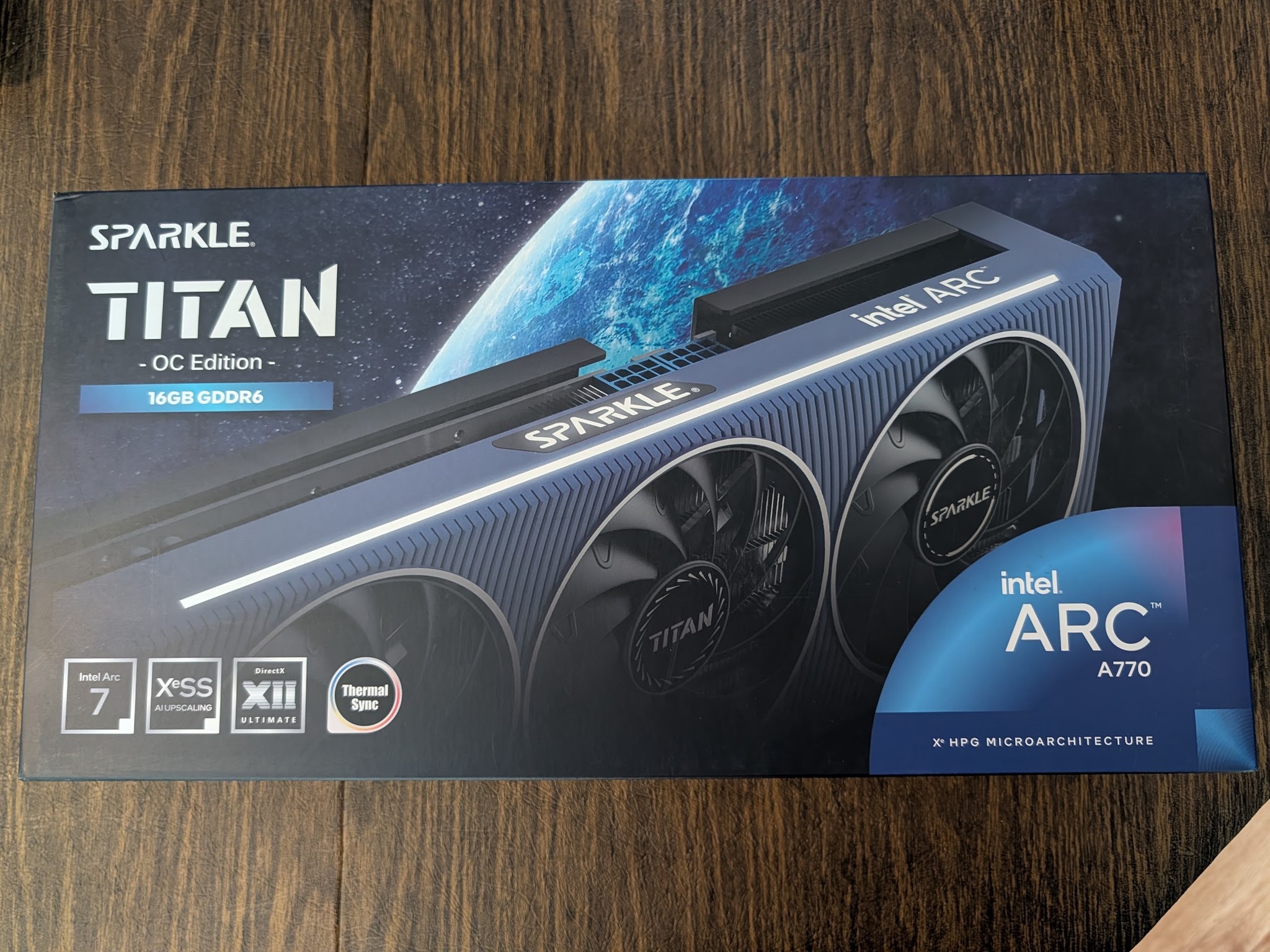 SPARKLE TITAN OC Arc A770 - BRAND NEW SEALED IN BOX