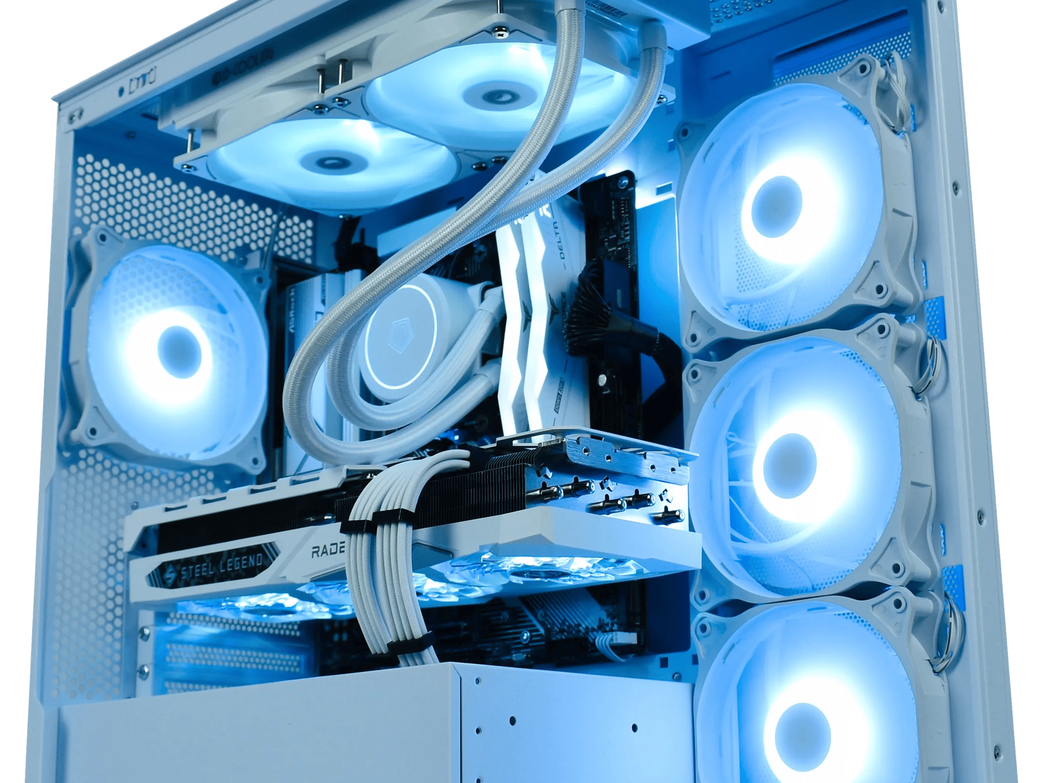 ❄️ YETI ❄️ BEAST 1440p/4K Gaming/Streaming PC | Ryzen 5 7500F, RX 7800XT 16GB, 1TB SSD, WiFi |