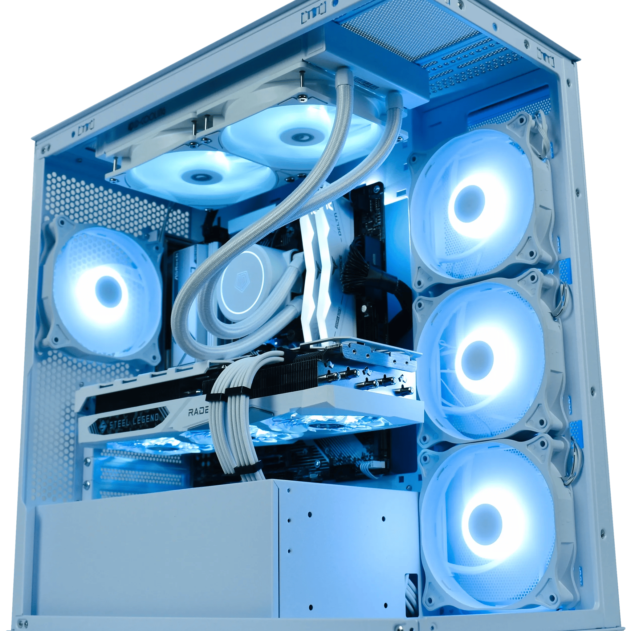 ❄️ YETI ❄️ BEAST 1440p/4K Gaming/Streaming PC | Ryzen 5 7500F, RX 7800XT 16GB, 1TB SSD, WiFi |