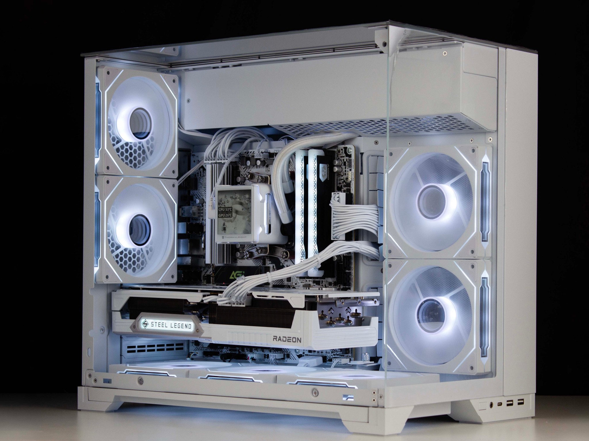 🧊⚡🗡️Blizzard V2 - 4K Gaming PC | RX 9070 XT 16GB, Ryzen 7 9800X3D, 32GB RAM, 2TB SSD | LCD 🗡️⚡🧊