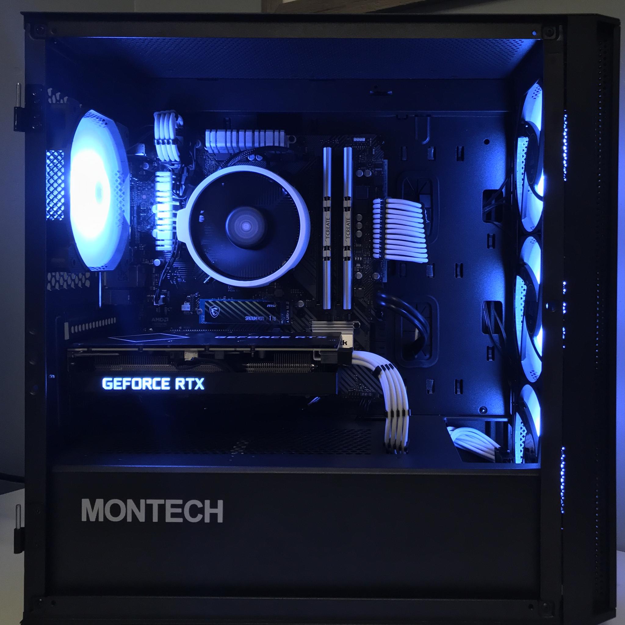 1440p Gaming/Streaming Computer |WiFi| Ryzen 5 3600  | RTX 3060ti | 16GB RAM | 1TB NVME SSD | Win 11