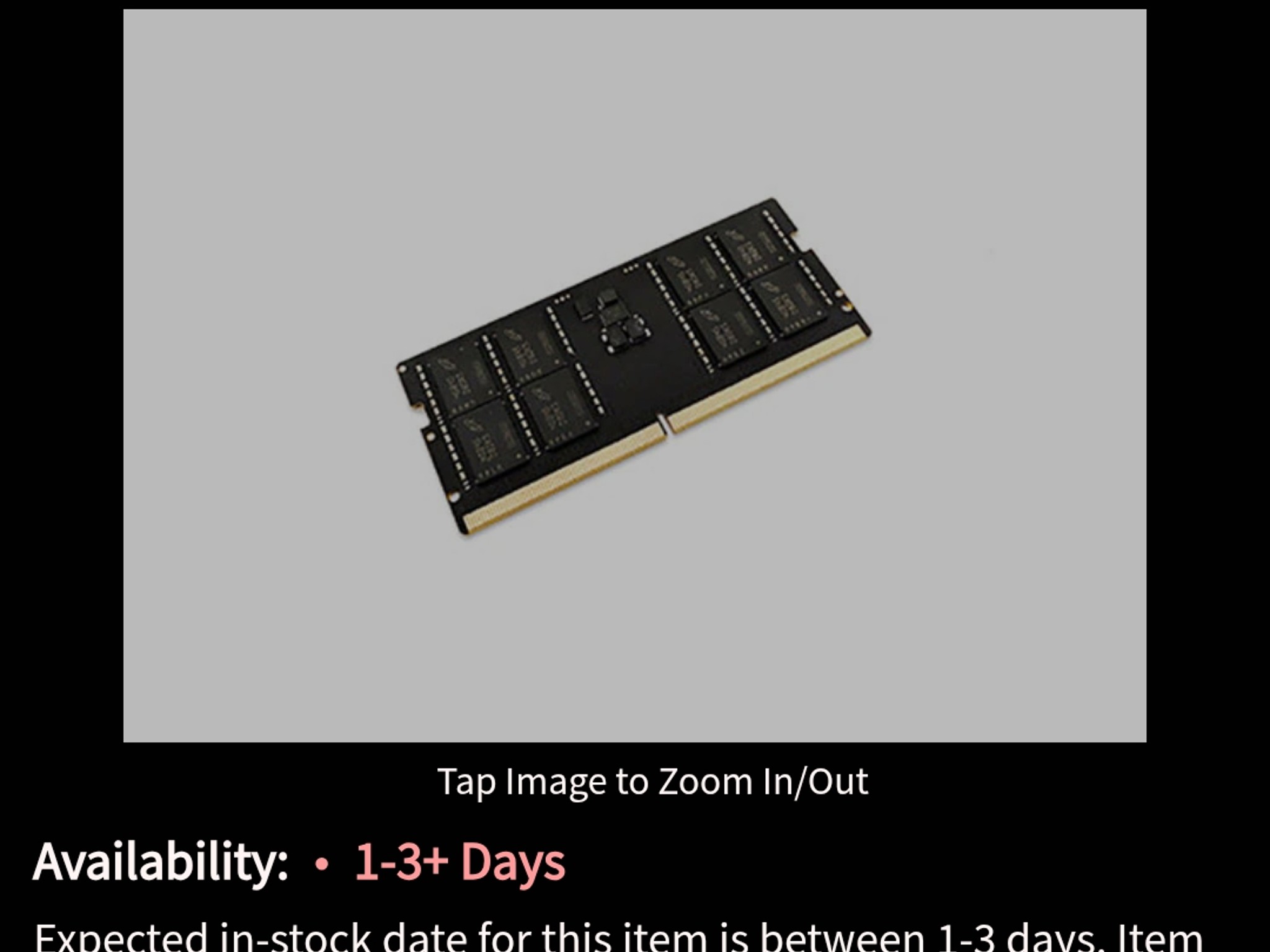 Total Micro Memory, 32GB 5600MHz DDR5 SODIMM