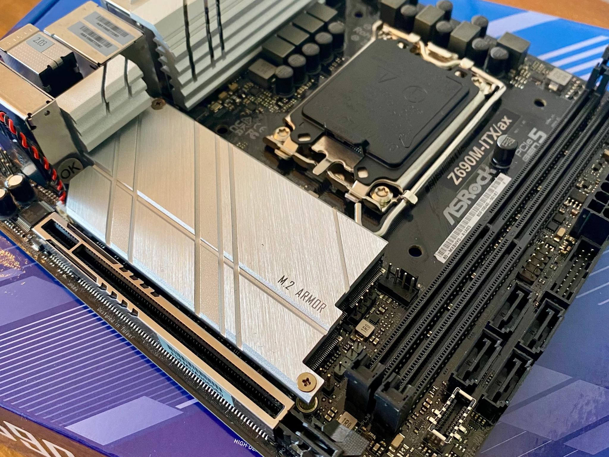 ASRock Z690M-ITX/AX Intel Socket 1700