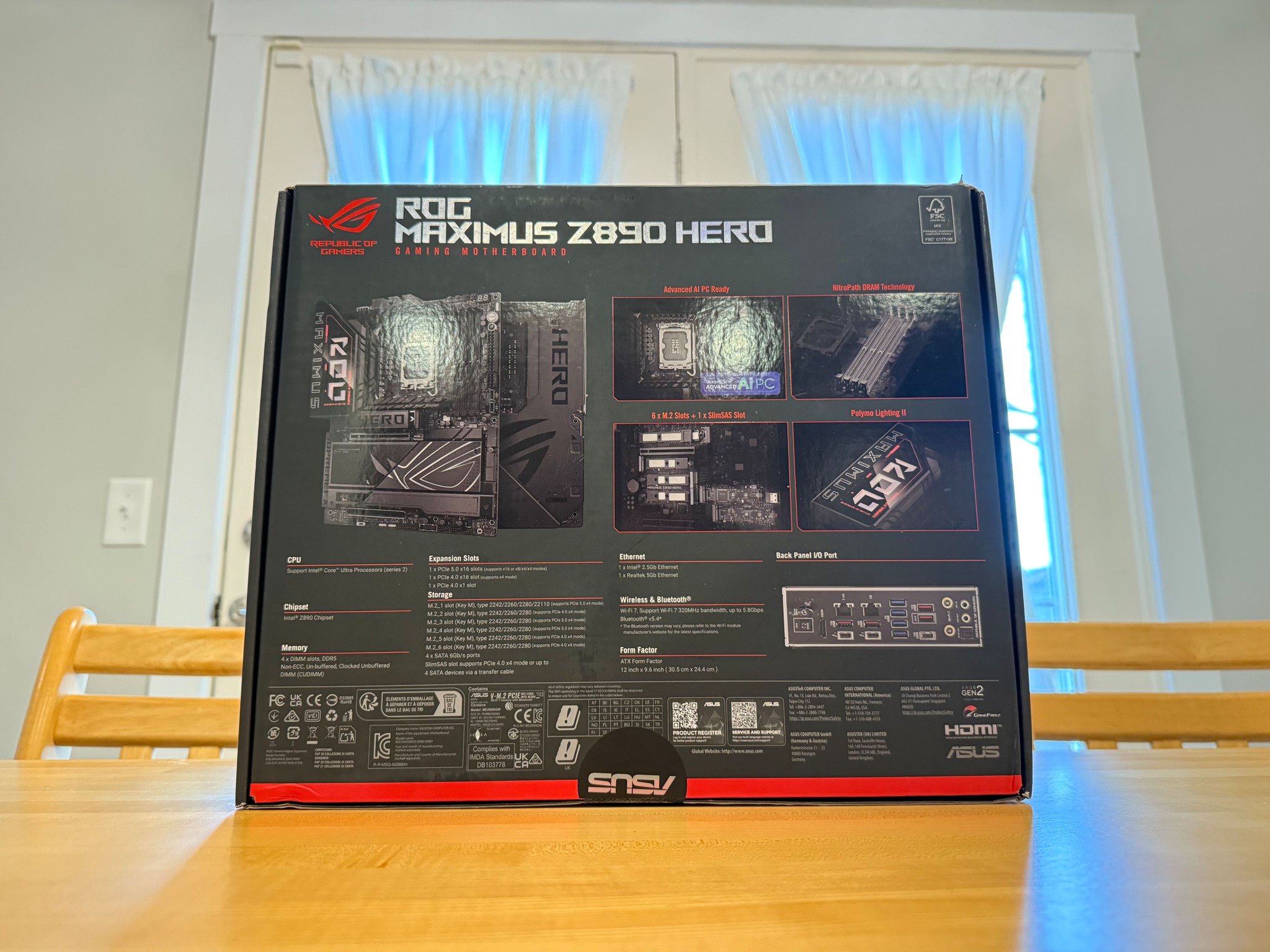 BNIB: Asus ROG Maximus Z890 Hero