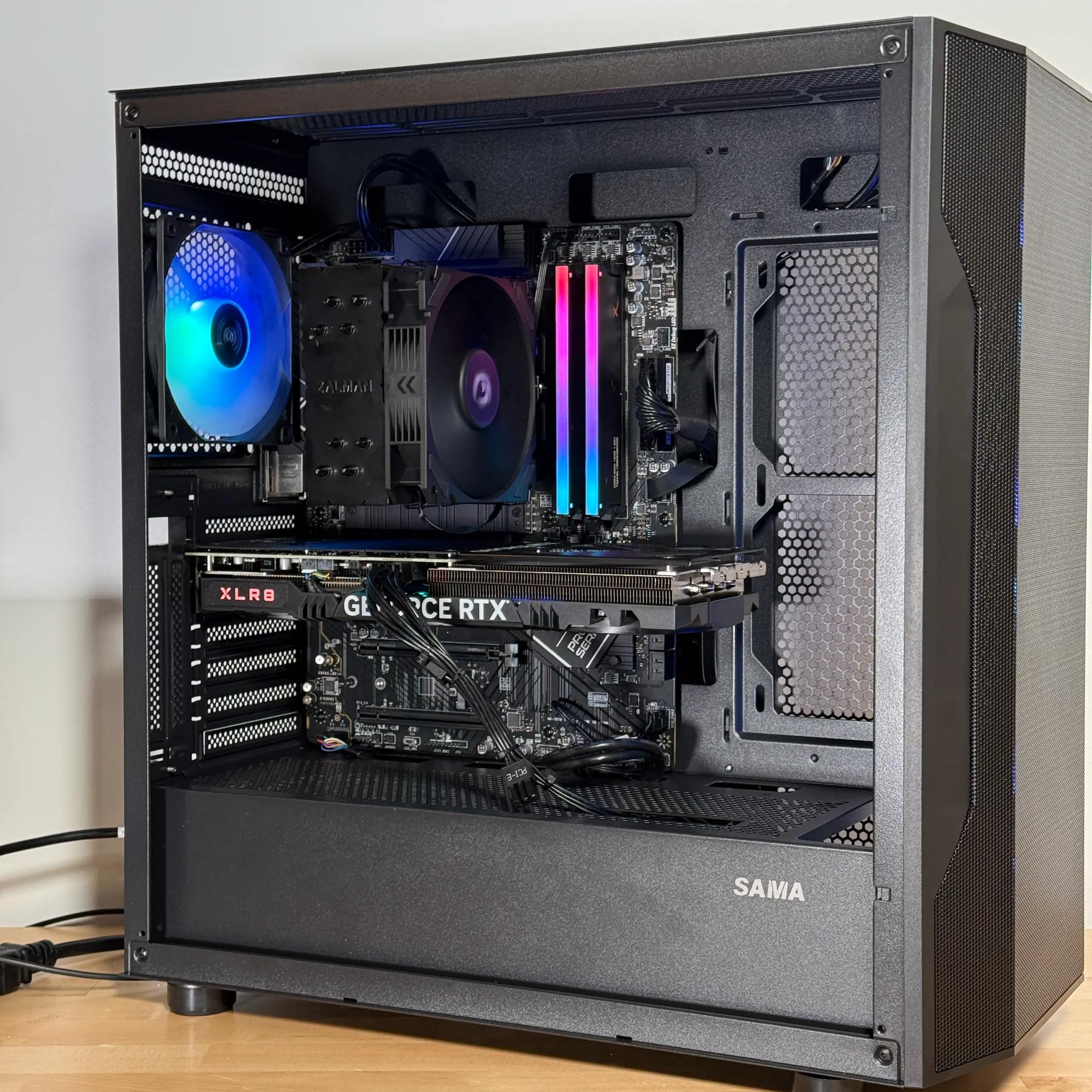 RTX 4070 Ryzen 5 7600X Gaming PC