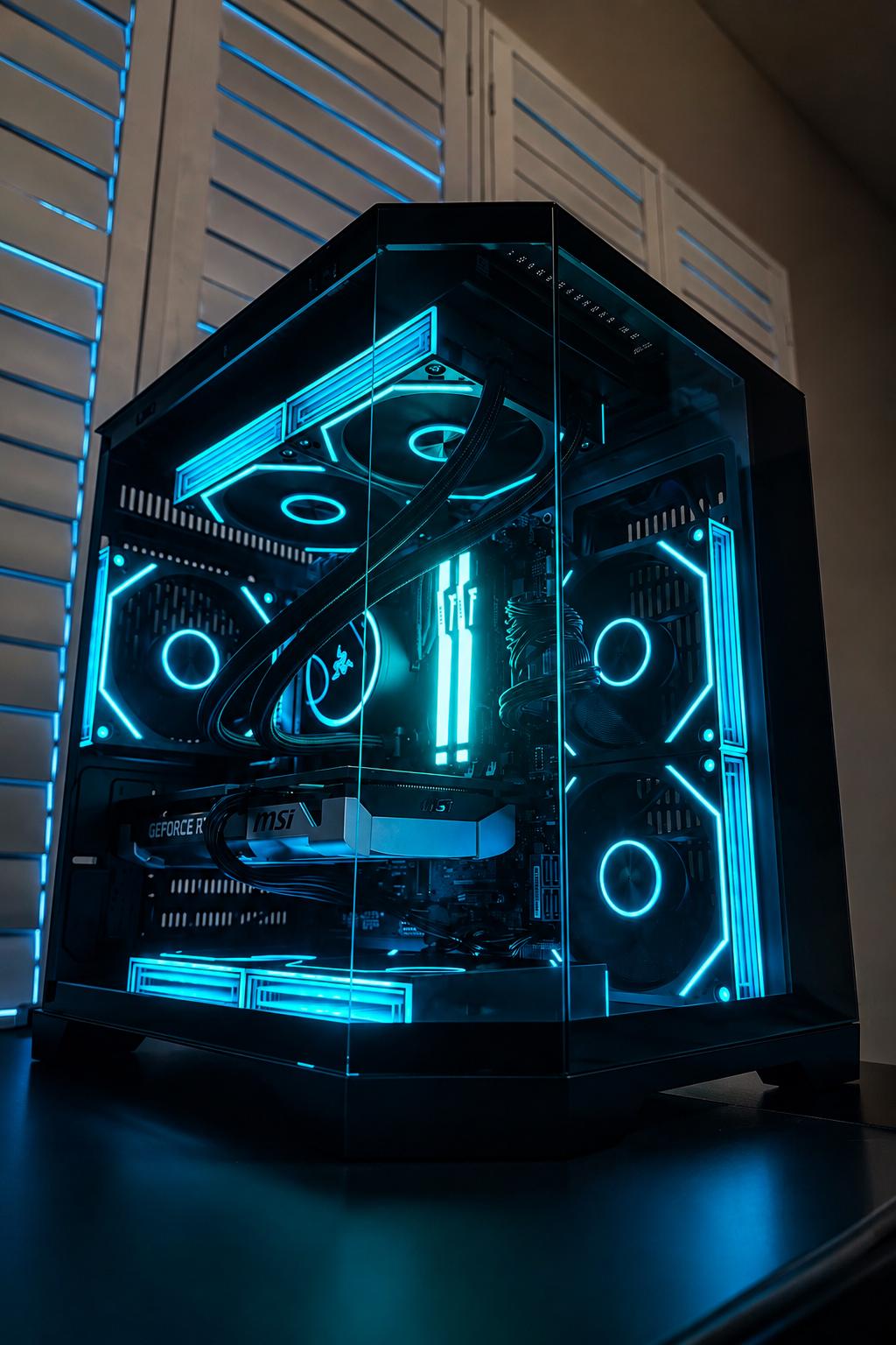 E-Sports Ready Gaming PC — RTX 5060 Ti | Ryzen 5 9600X | 32GB DDR5 | 1TB Gen4 NVMe