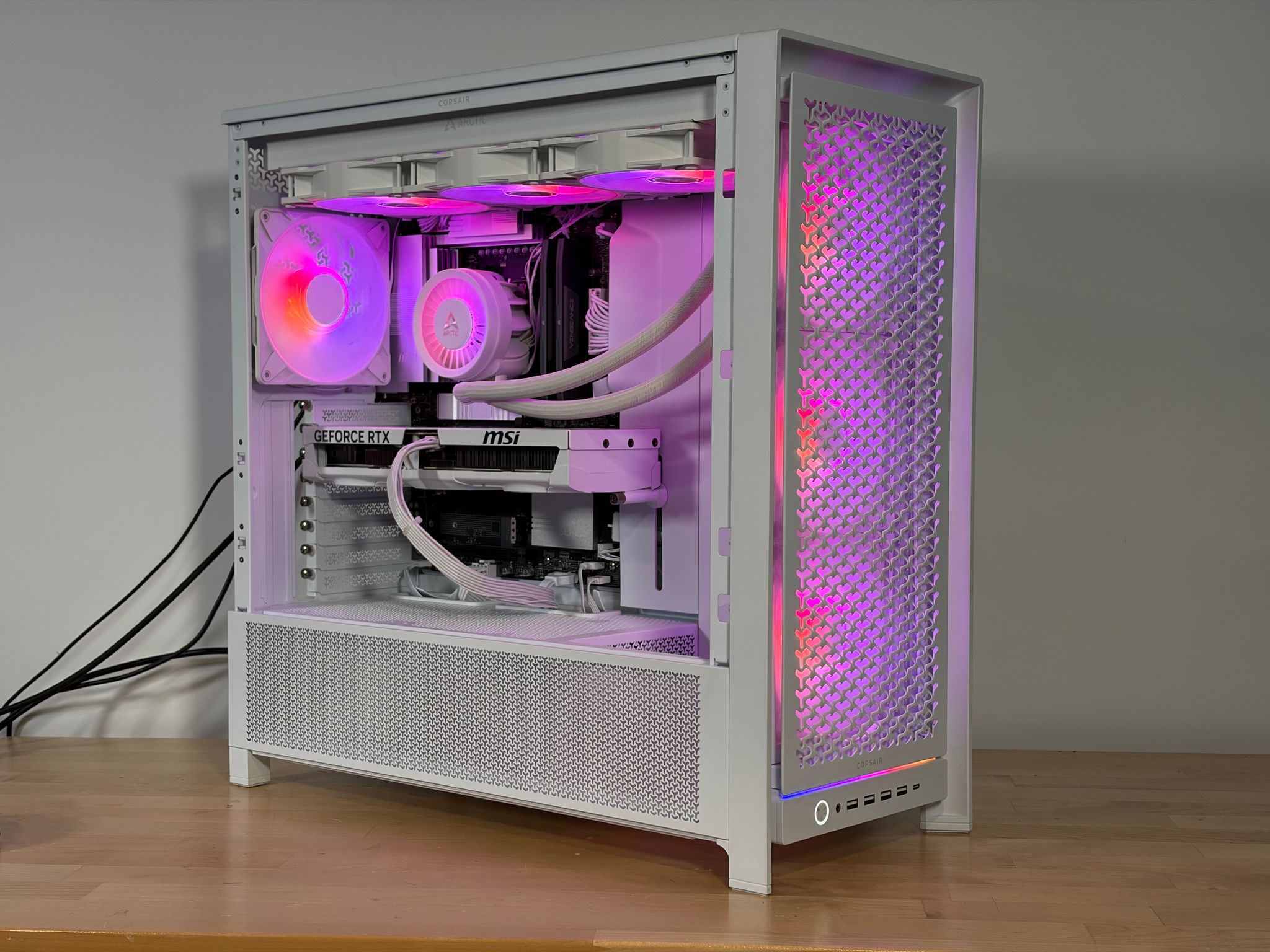 GeForce RTX 5080, Ryzen 7 9800X3D, 96GB RAM Gaming Beast