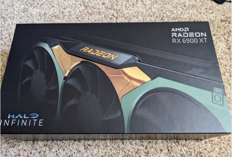 AMD RX 6900XT Halo Infinite edition