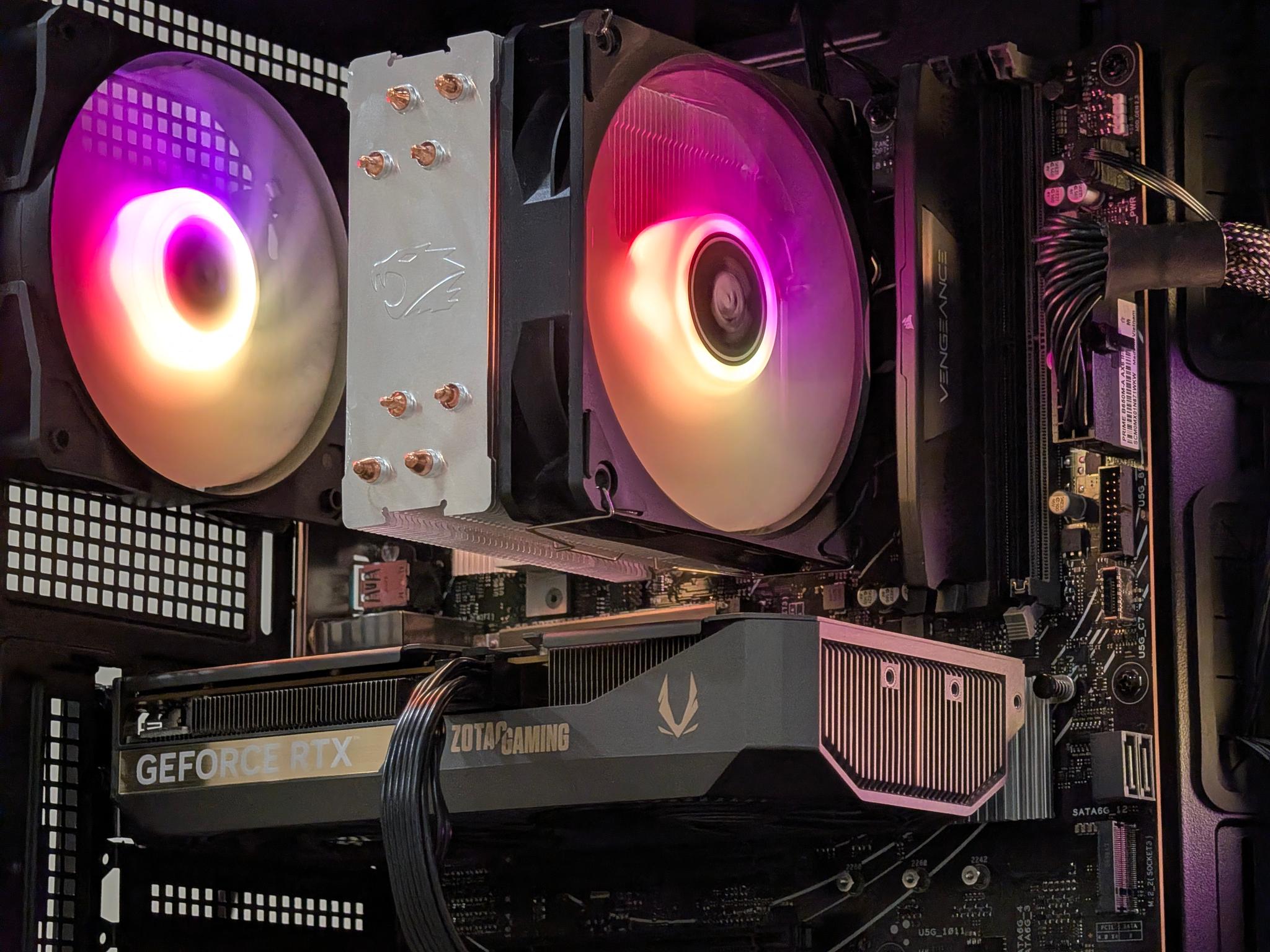 🌈🖤Ryzen 7 8700F | RTX 5060 | 16GB DDR5 | 1TB SSD | Gaming PC🖤🌈