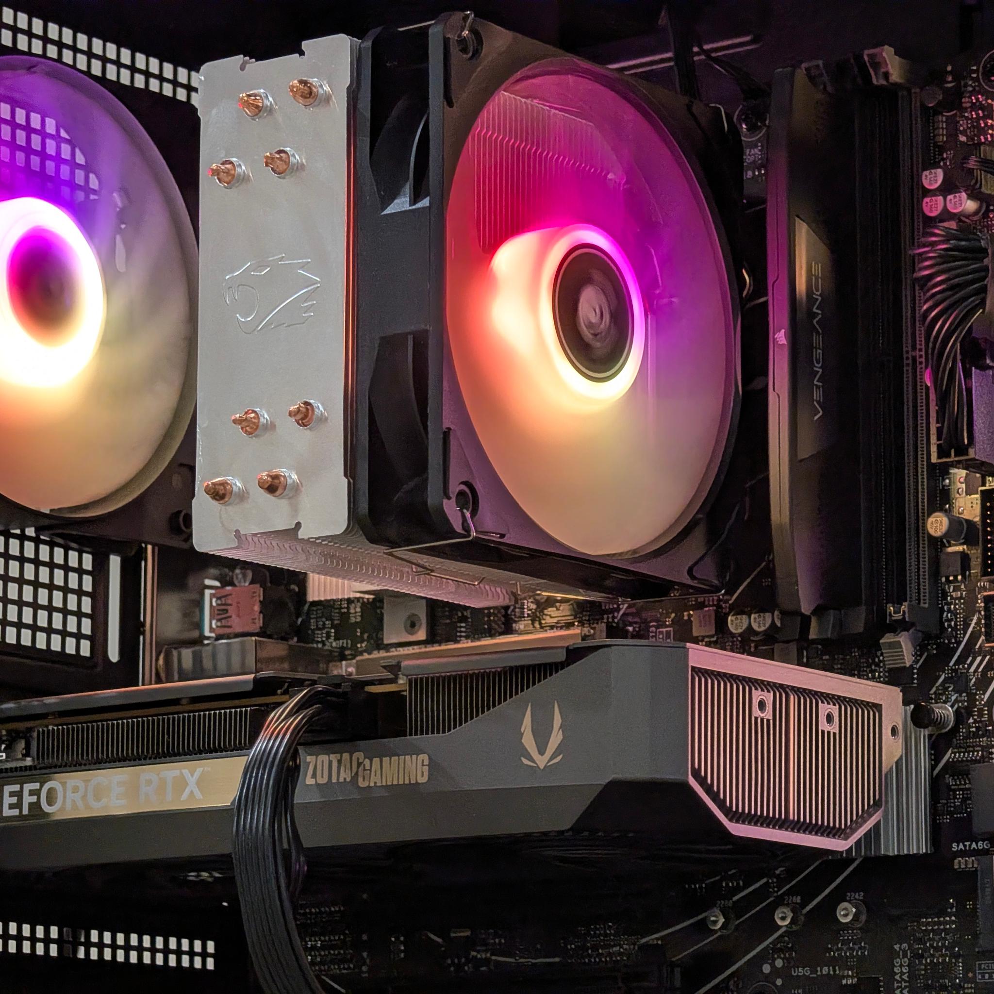 🌈🖤Ryzen 7 8700F | RTX 5060 | 16GB DDR5 | 1TB SSD | Gaming PC🖤🌈