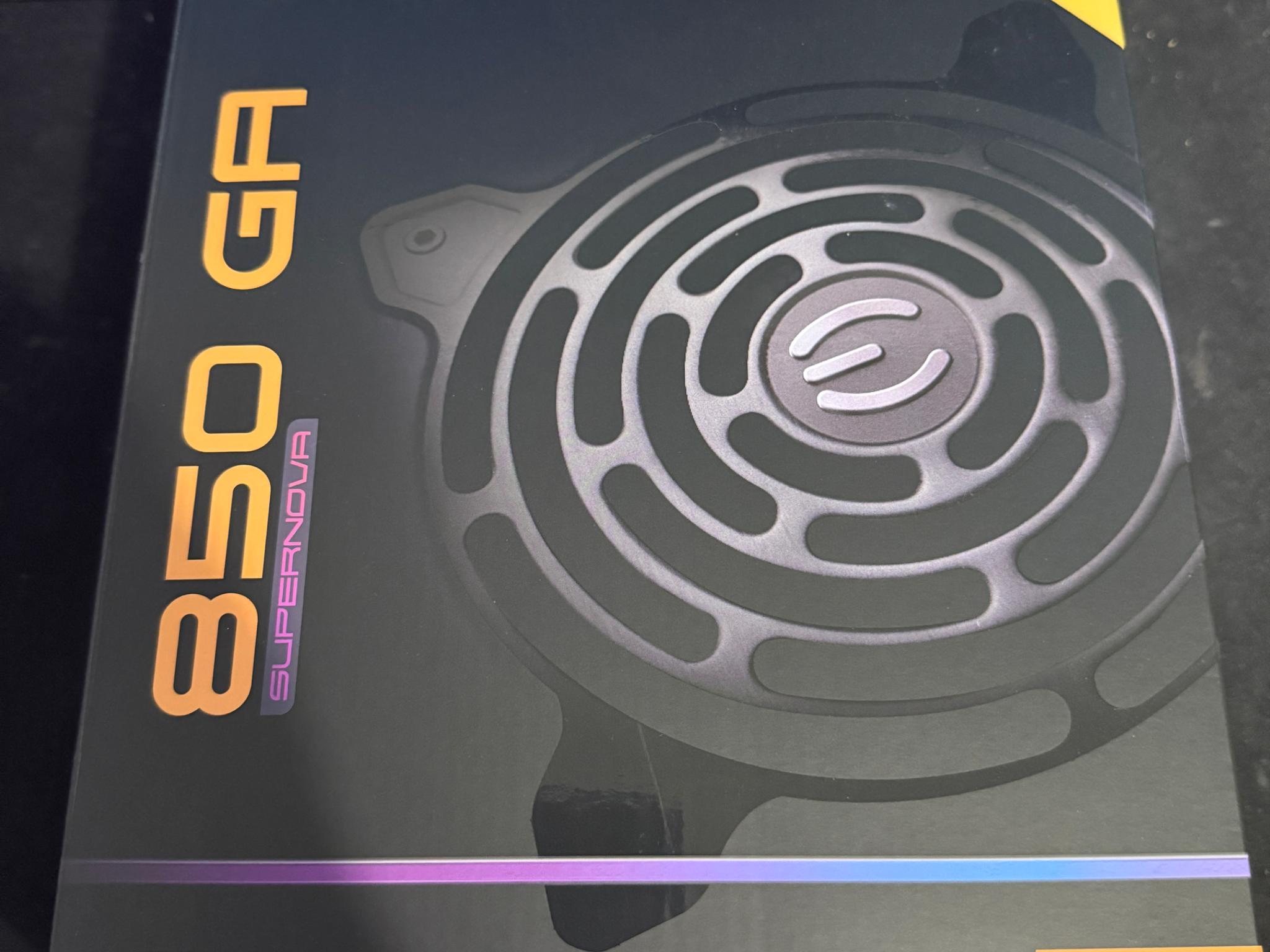 EVGA Supernova 850W Gold PSU