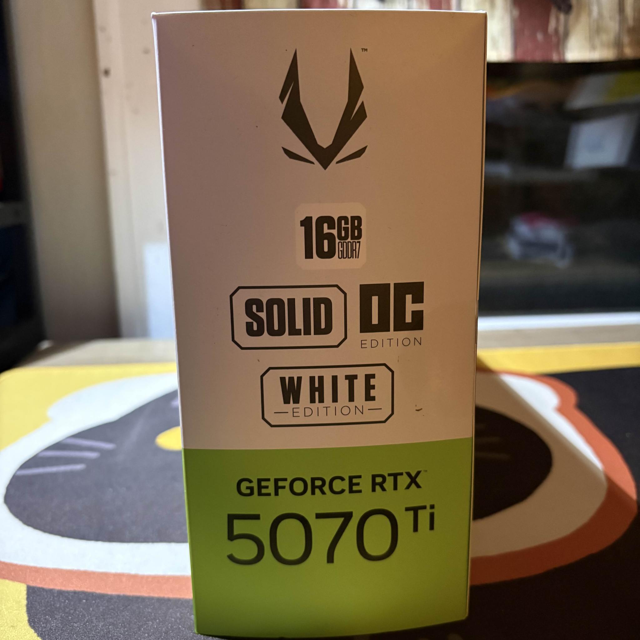 Zotac Gaming 5070ti 16GB (White)