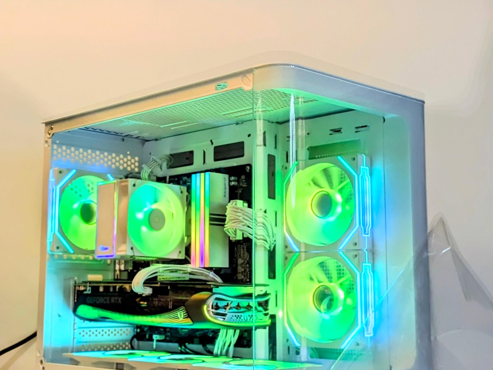 1440P/4K Gaming Beast🔥⚪|RTX 4070TI|32GB RAM|Ryzen 9|2TB Storage|Wi-Fi+ BT| Windows 11