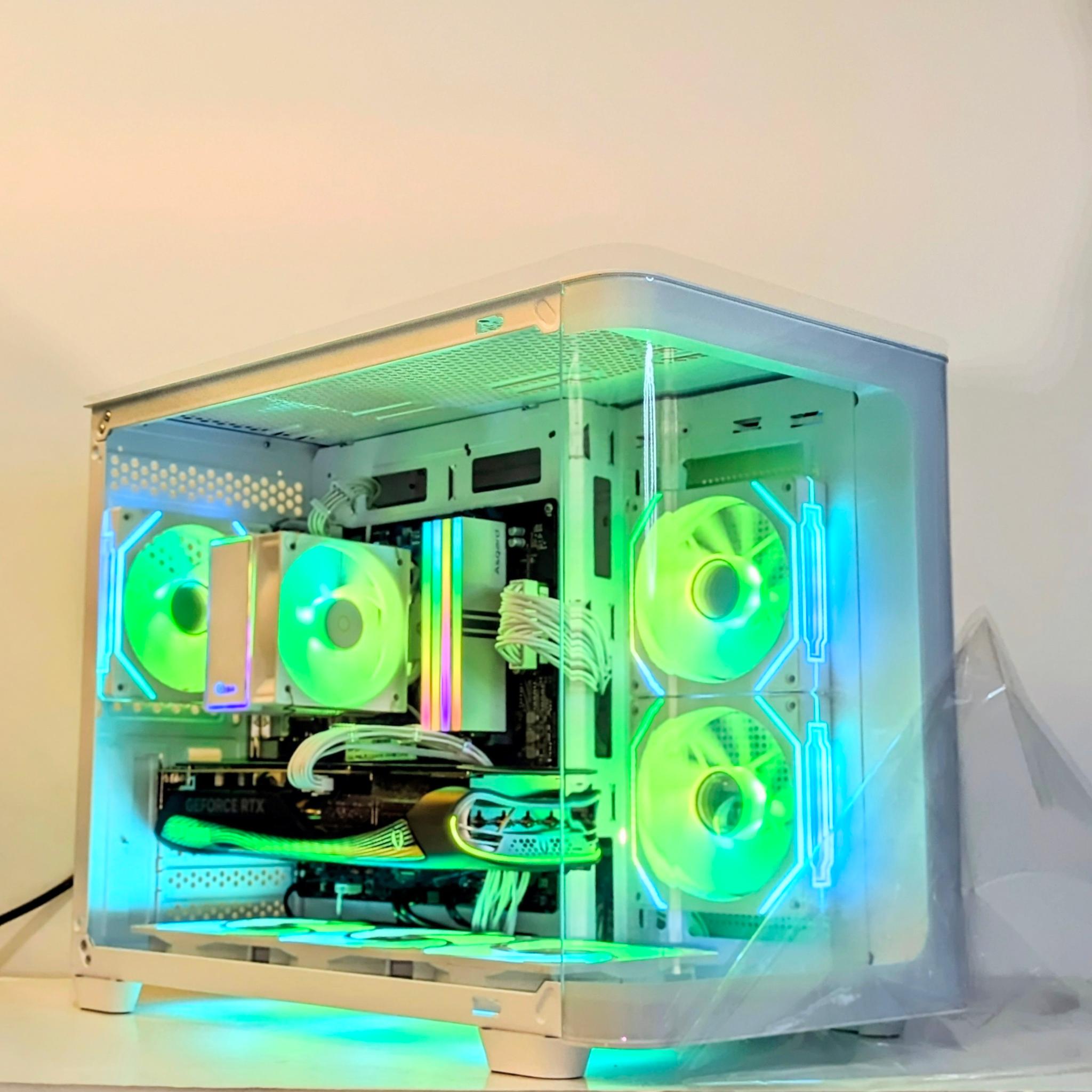 1440P/4K Gaming Beast🔥⚪|RTX 4070TI|32GB RAM|Ryzen 9|2TB Storage|Wi-Fi+ BT| Windows 11