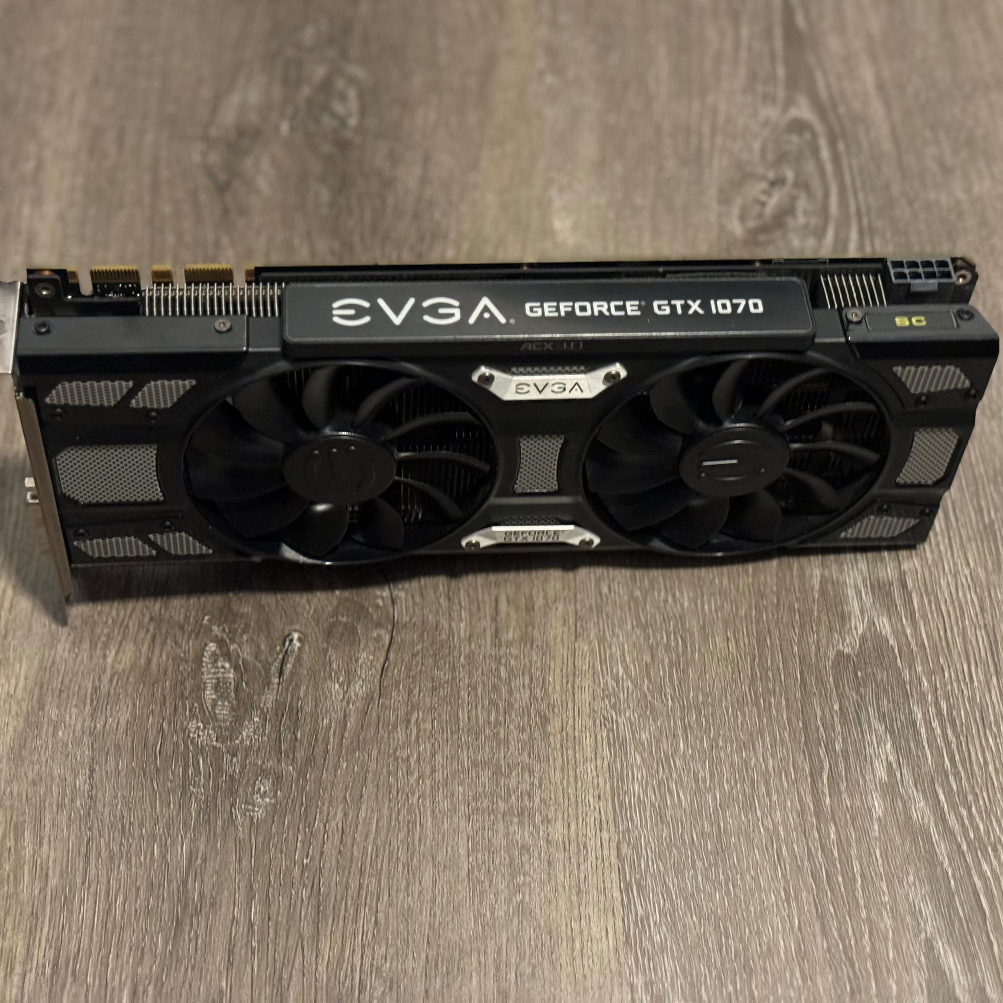Gtx 1070 EVGA SC 8Gb