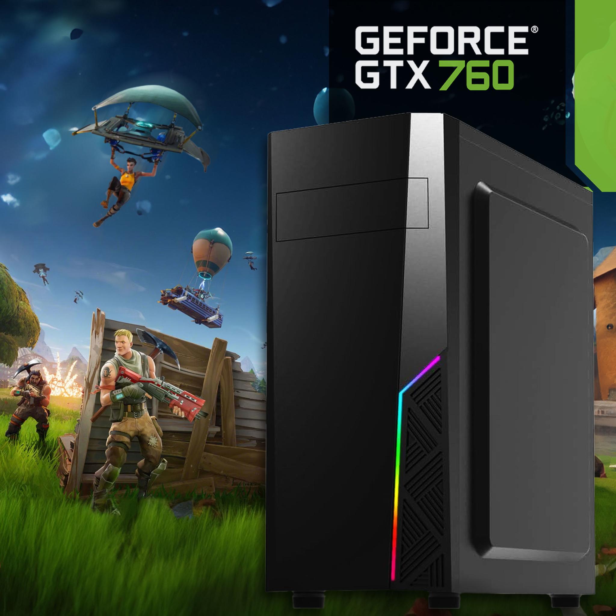 💰 Budget Gaming PC | GEFORCE GTX 760, INTEL 8-CORE CPU, 16GB RAM, 128GB SSD + 320GB HDD, WIFI & BT