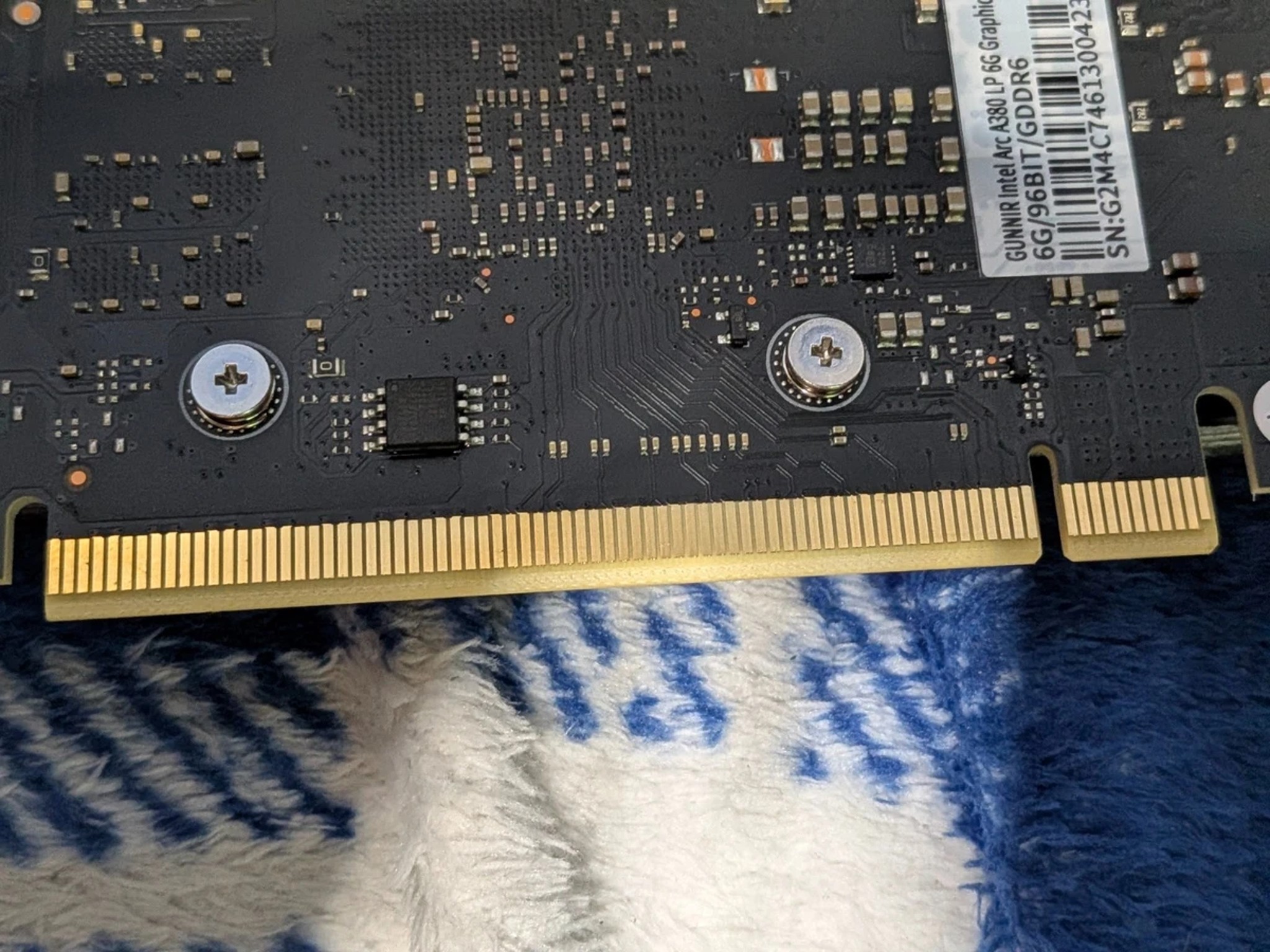GUNNIR Intel ARC A380 Low Profile Single Slot 6 Gb Graphics Card