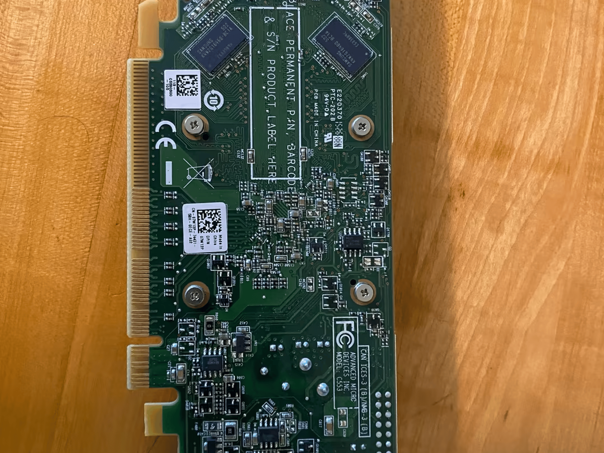PCIe, R7 240 2gb. Simple GPU for display out