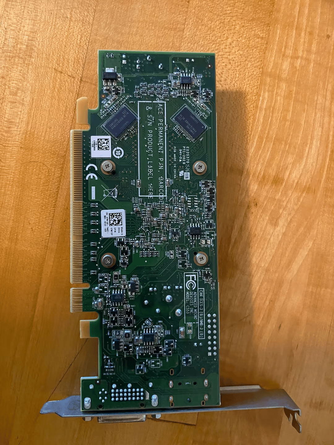 PCIe, R7 240 2gb. Simple GPU for display out