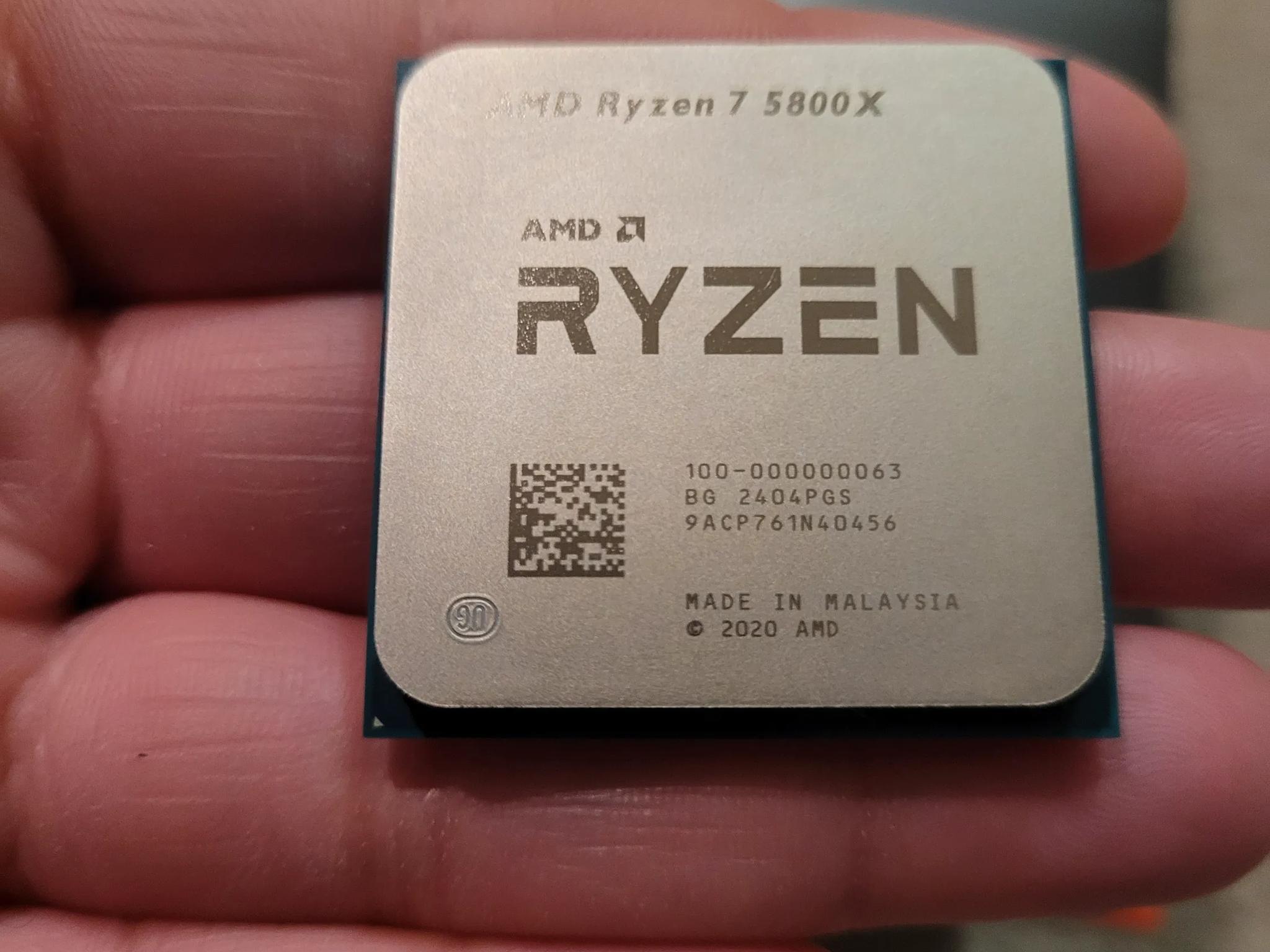 AMD 5800x CPU
