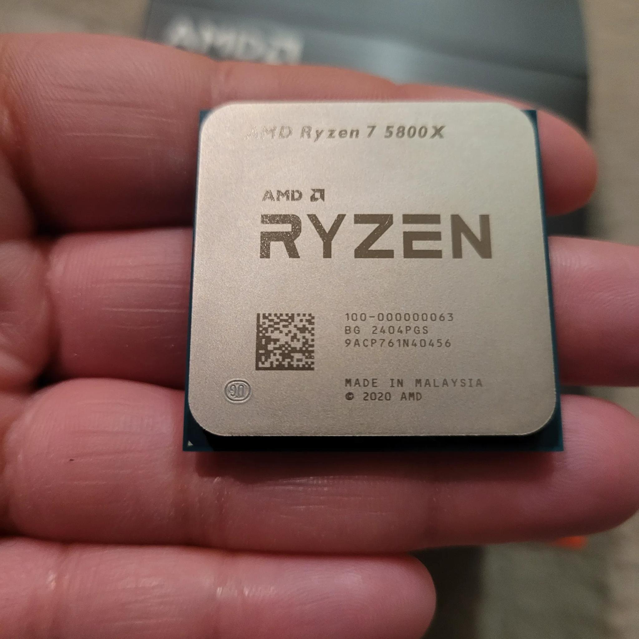 AMD 5800x CPU