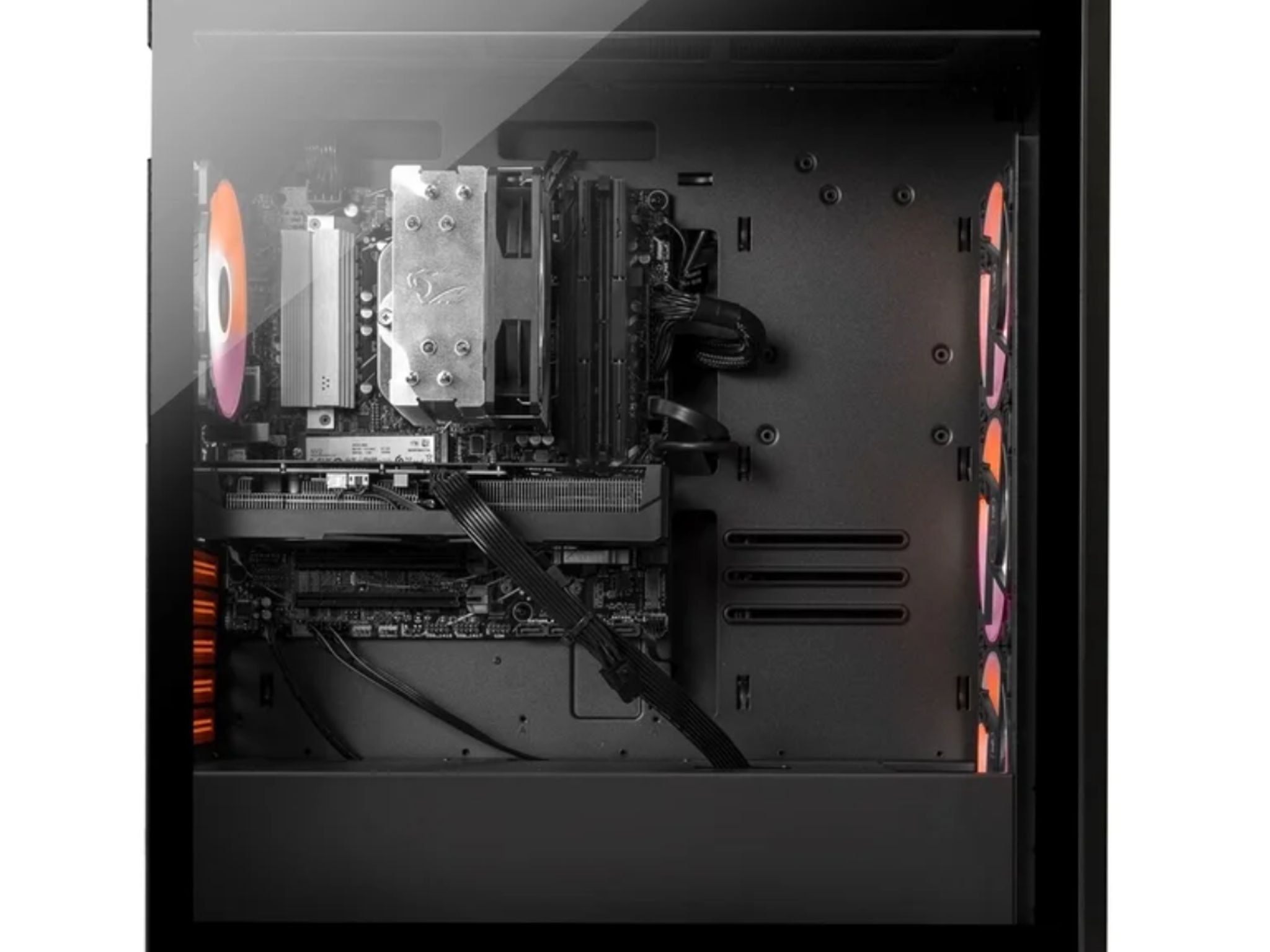 Gaming PC AMD Ryzen 7 5700 3.7 GHz processor with Max Turbo Frequency up to 4.6 GHz; 8 cores and 16