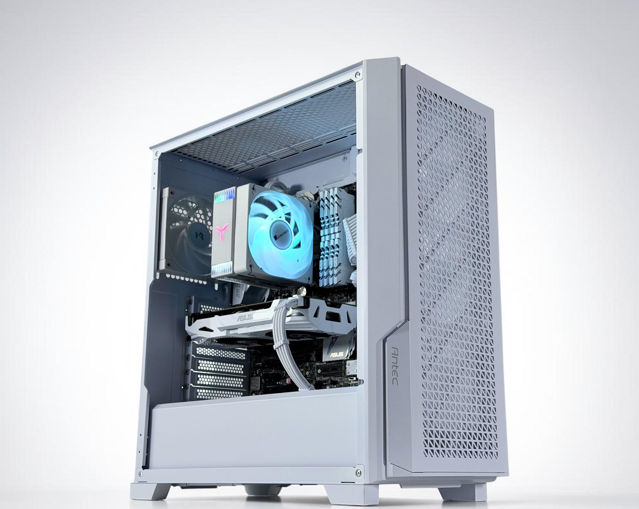 🤍🐻‍❄️Starter Gaming PC⚪ Nvidia GTX 1070 8GB⚪Intel i5 6600⚪16GB DDR4⚪500GB NVME