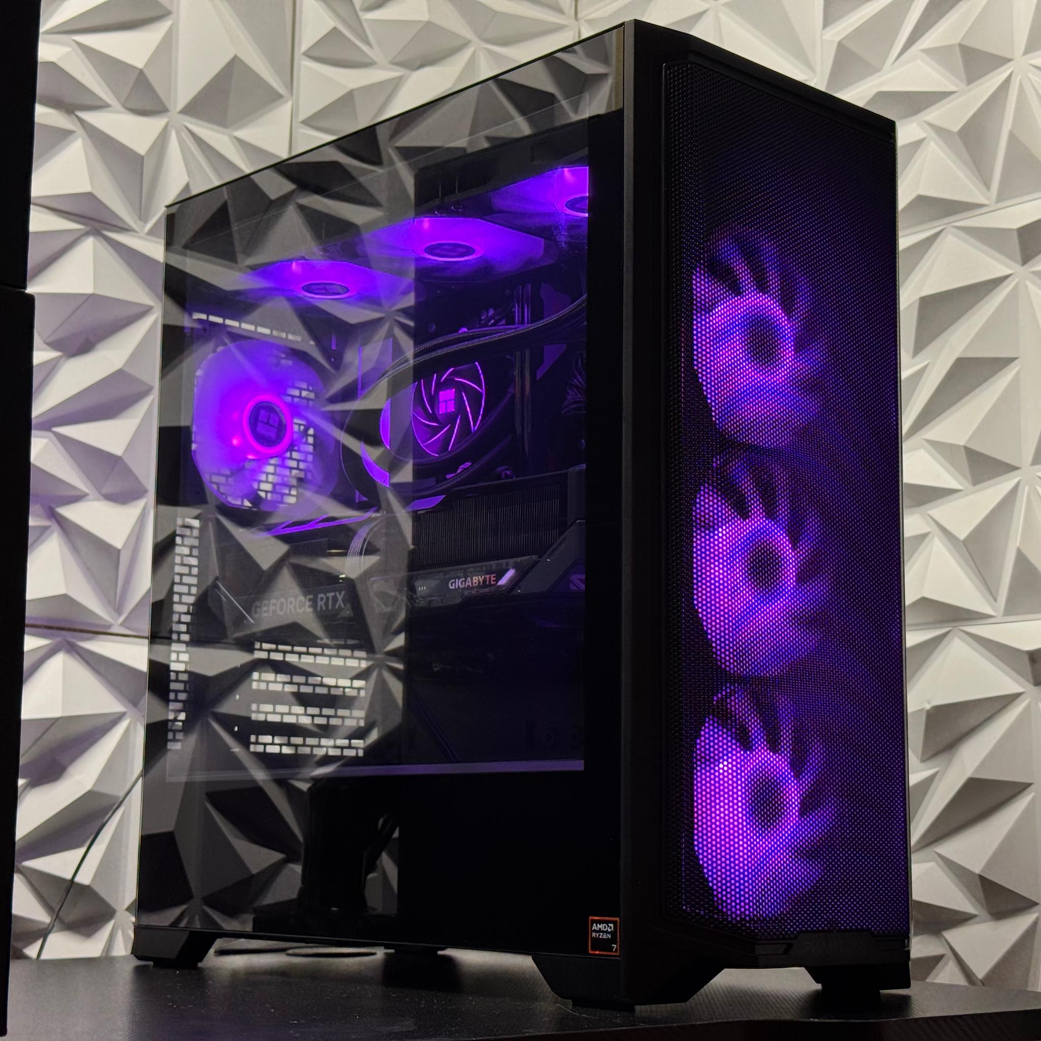 RTX 5070 Ti / Ryzen 7 9800X3D / 32GB DDR5 / 2TB SSD / Gaming pc / Streaming / Ai / Video editing