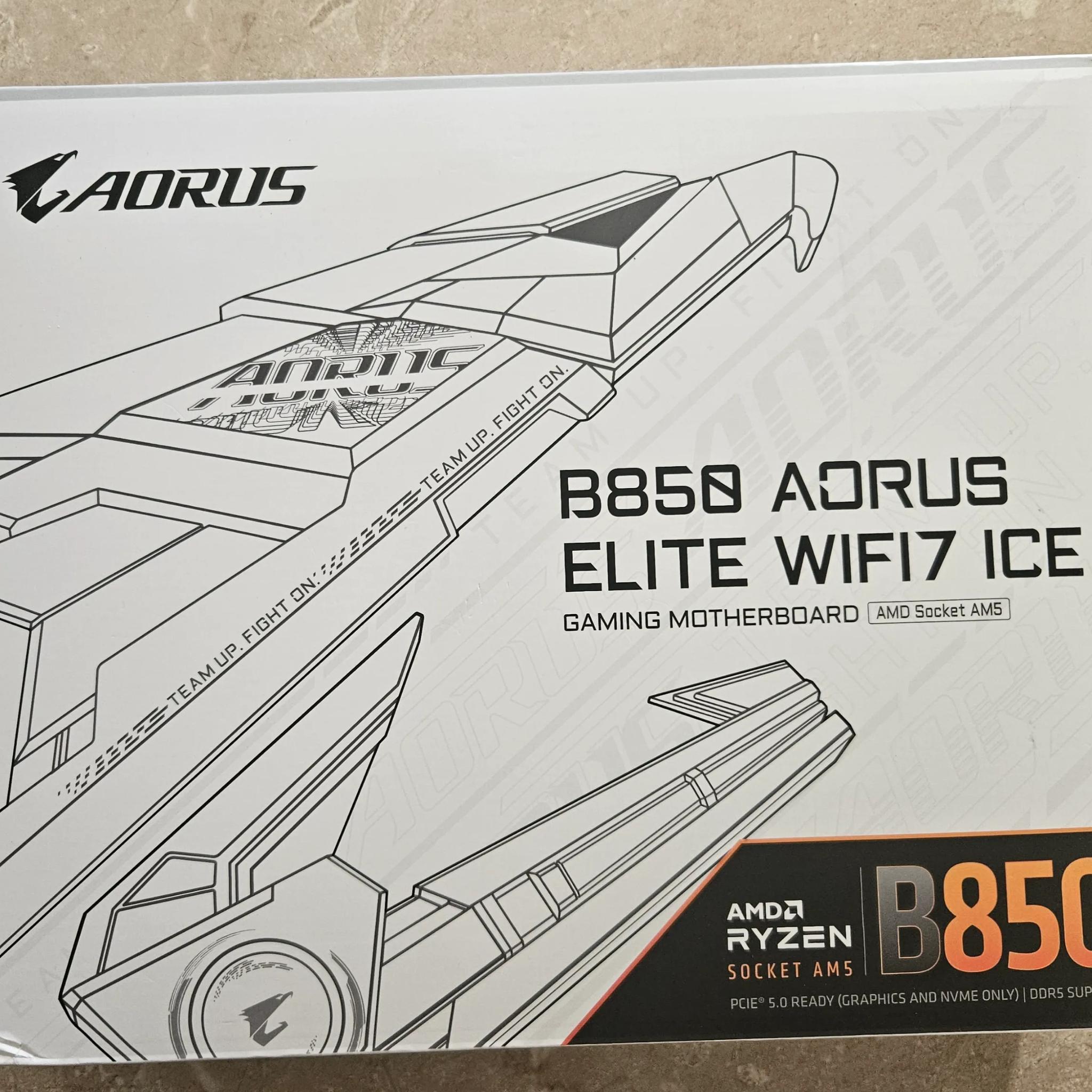 B850 AORUS ELITE Wifi7 ICE