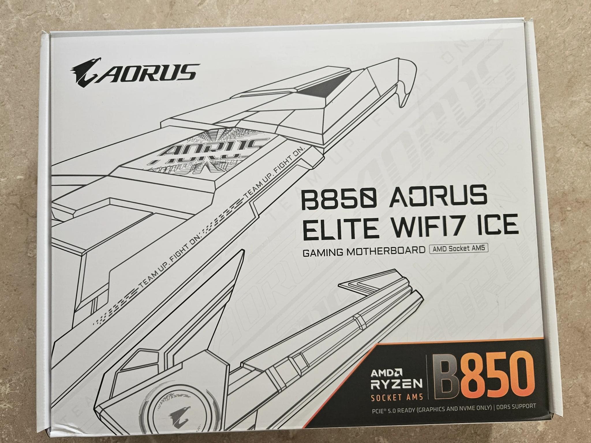 B850 AORUS ELITE Wifi7 ICE