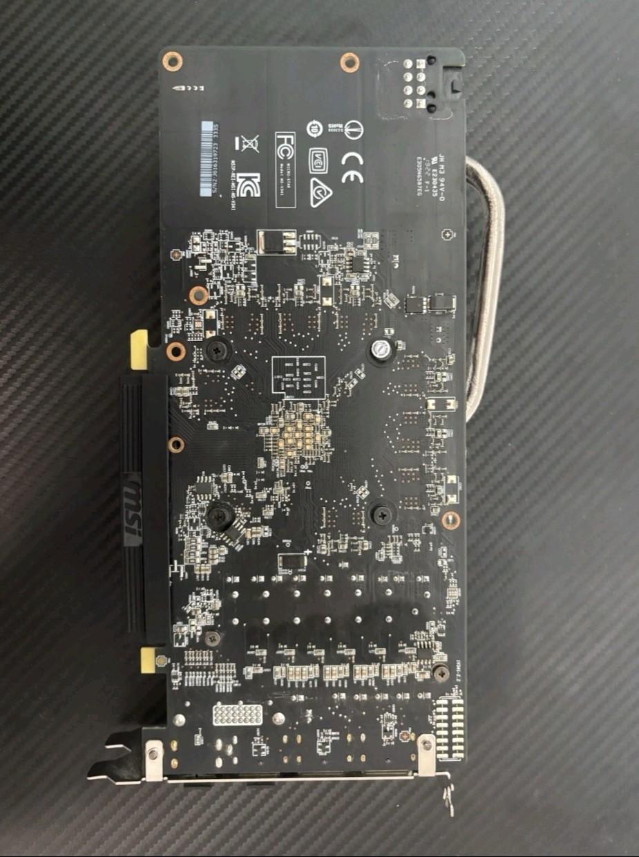 MSI Radeon Armor RX 580 4GB GDDR5 Graphics Card (RX 580 ARMOR 4G OC)