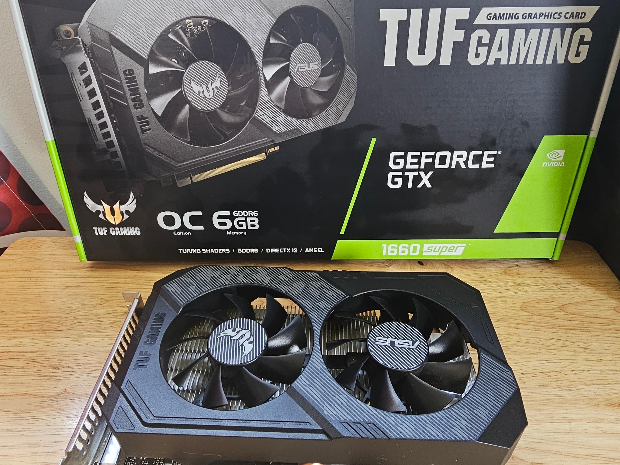 ASUS TUF GAMING OC GeForce GTX 1660 SUPER