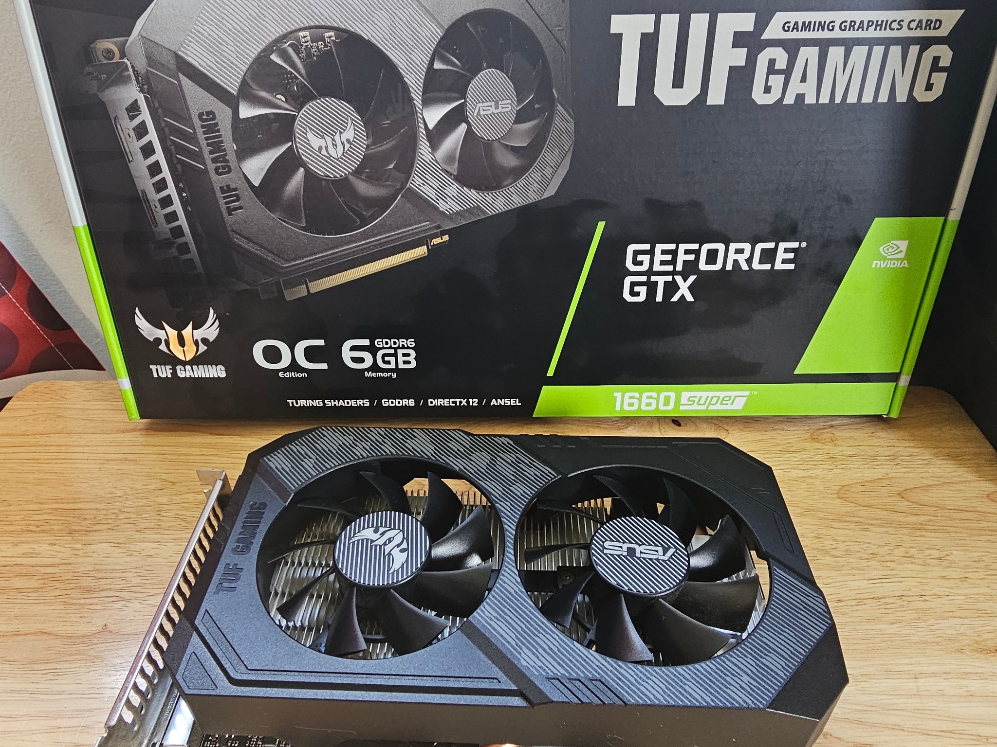ASUS TUF GAMING OC GeForce GTX 1660 SUPER