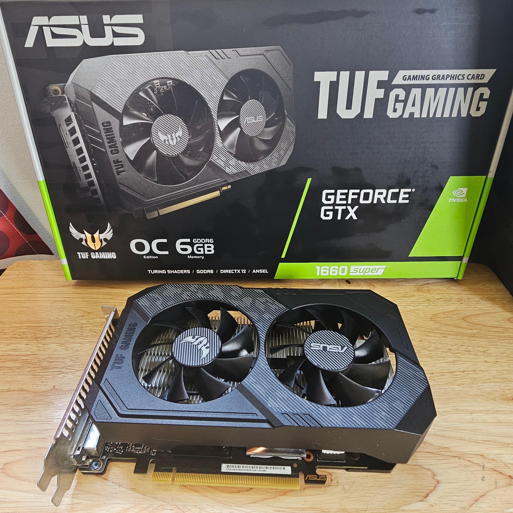 ASUS TUF GAMING OC GeForce GTX 1660 SUPER