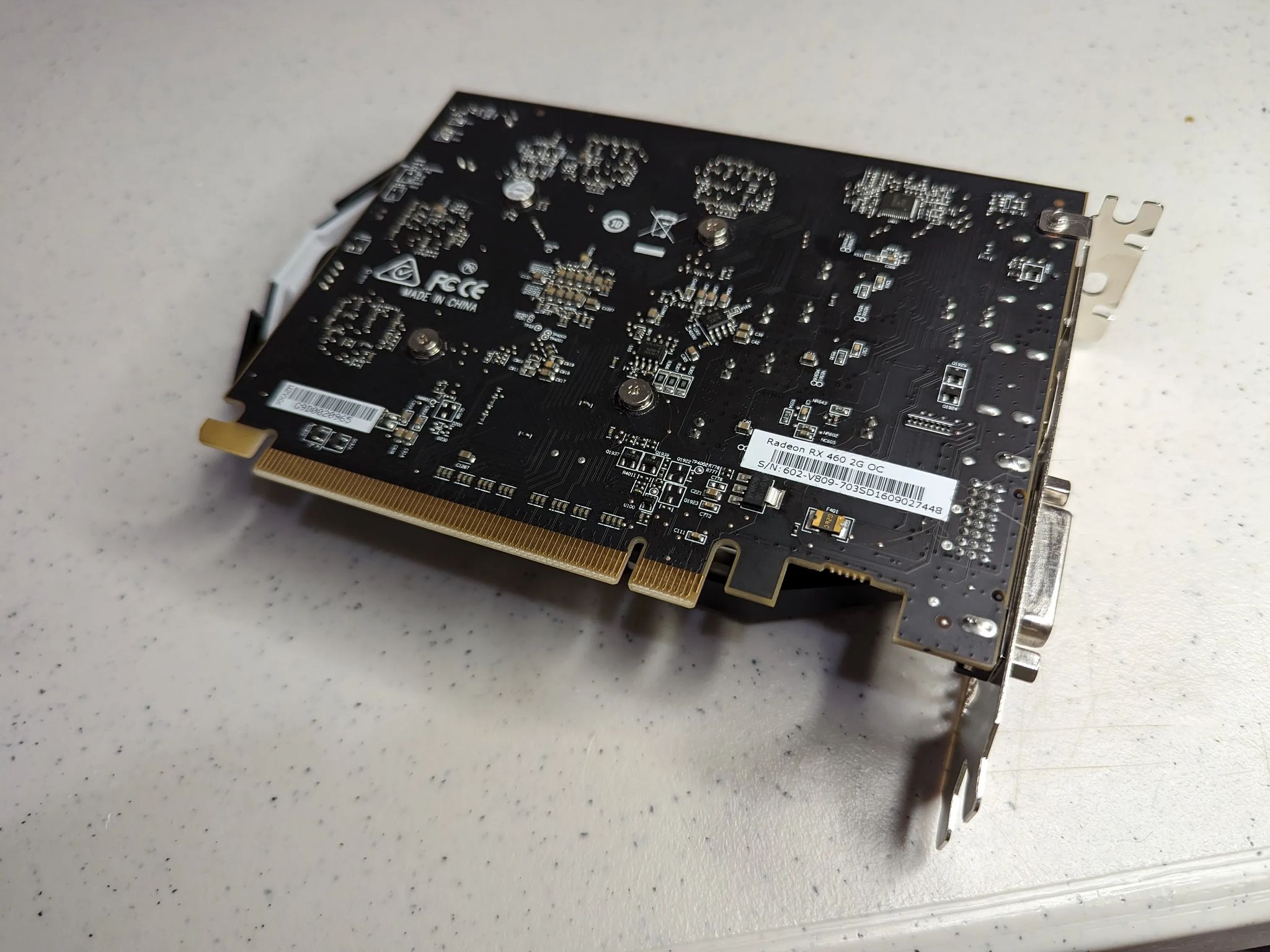 MSI RADEON RX 460 2GB OC Graphics Card