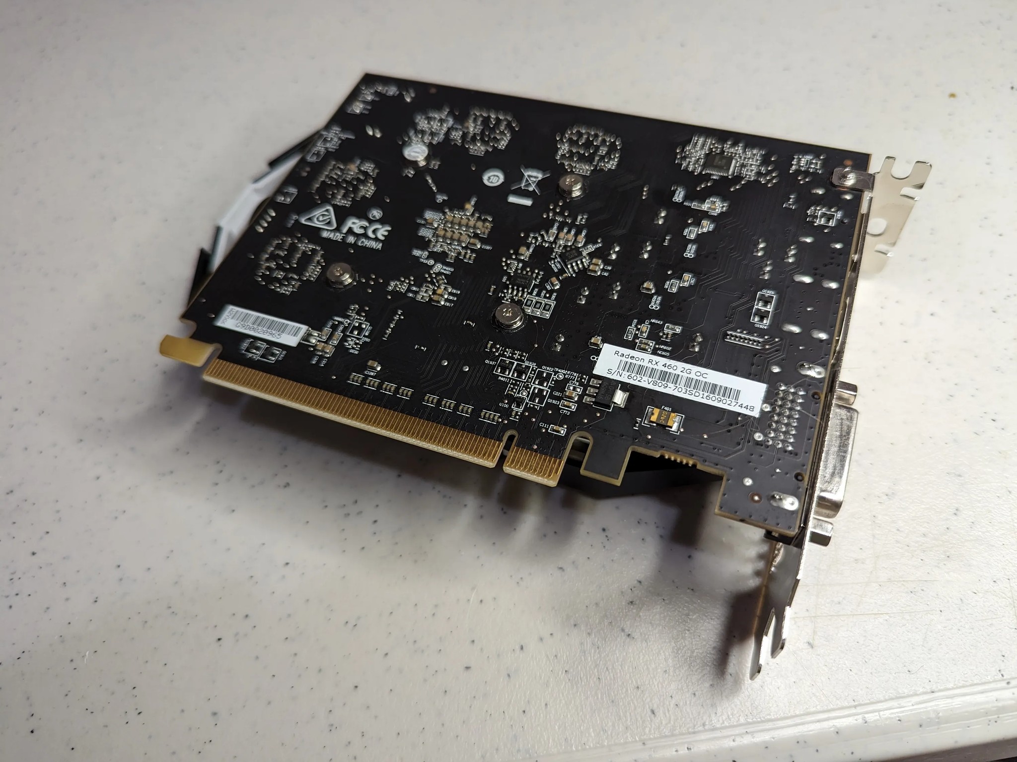 MSI RADEON RX 460 2GB OC Graphics Card