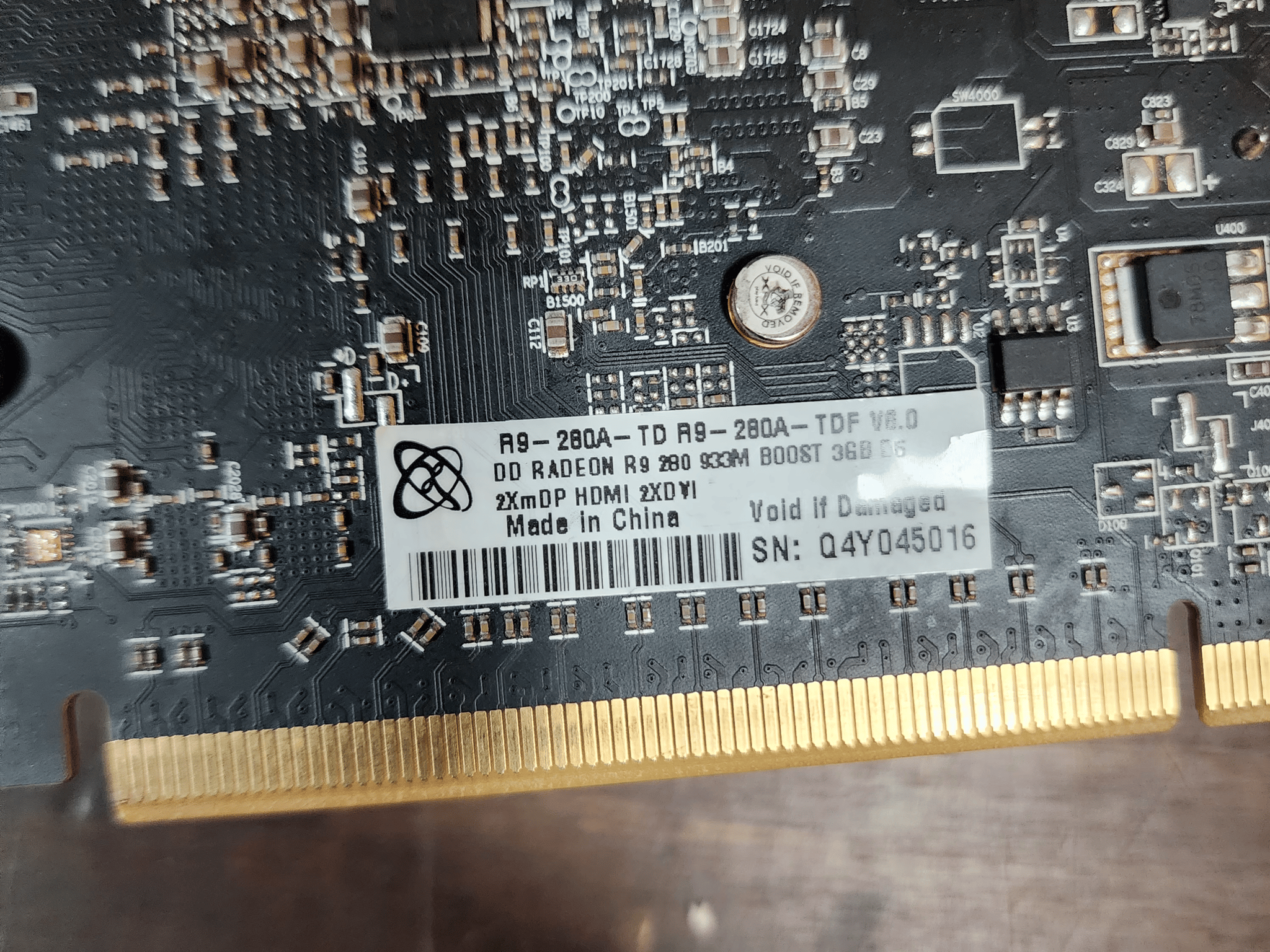 XFX Radeon R9 280 3GB *for parts*