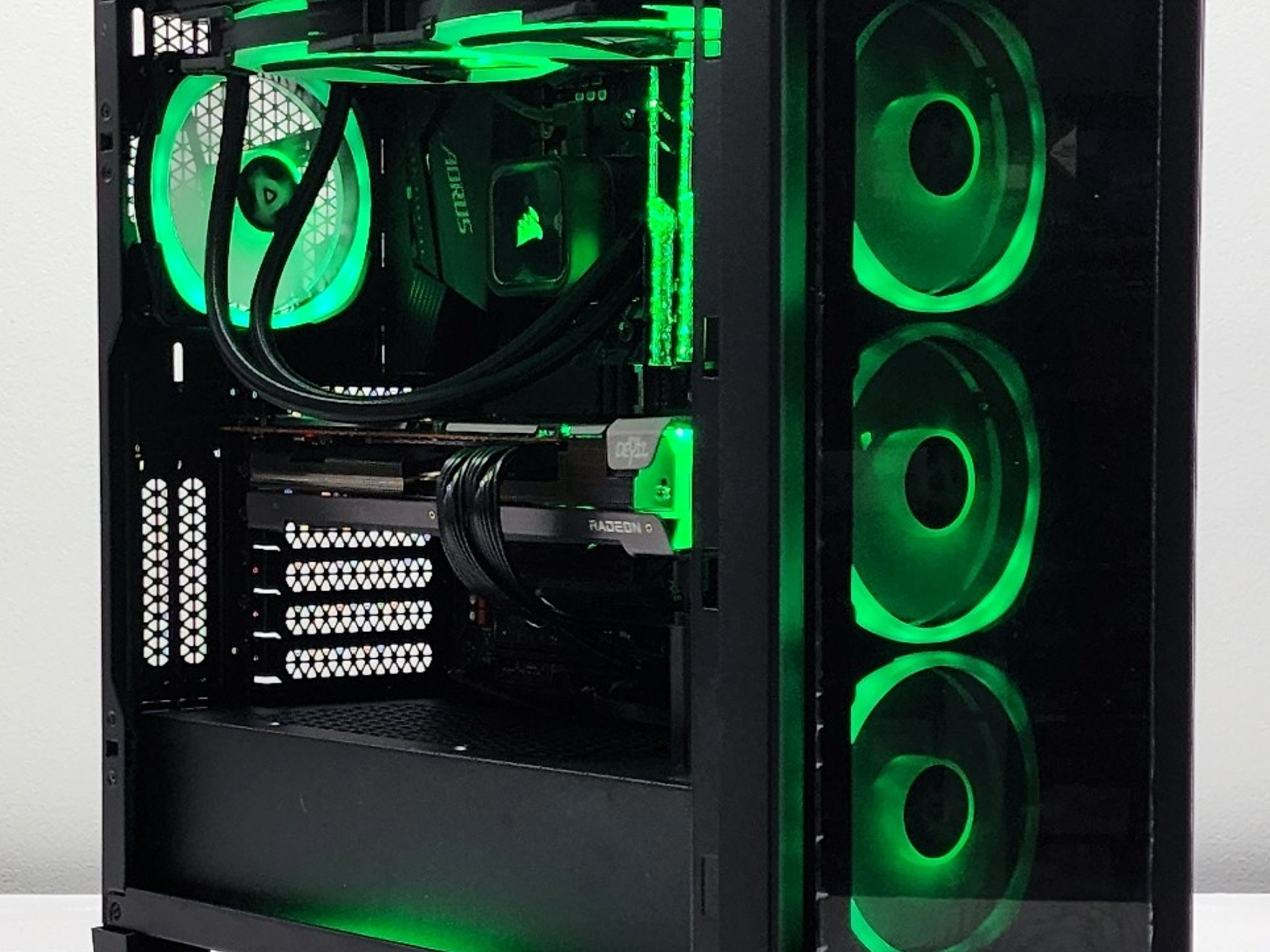 NEW Corsair Liquid Cooled 1440P Gaming PC - 5600X - 6700XT - READ DESCRIPTION!!!