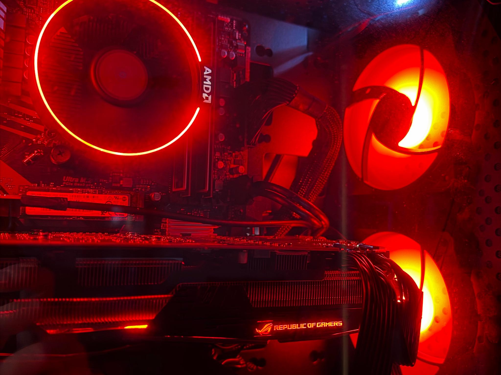 Gaming PC Ryzen 5 3600 16GB RAM 512GB SSD RX 5700 XT 8GB Windows 11 Computer