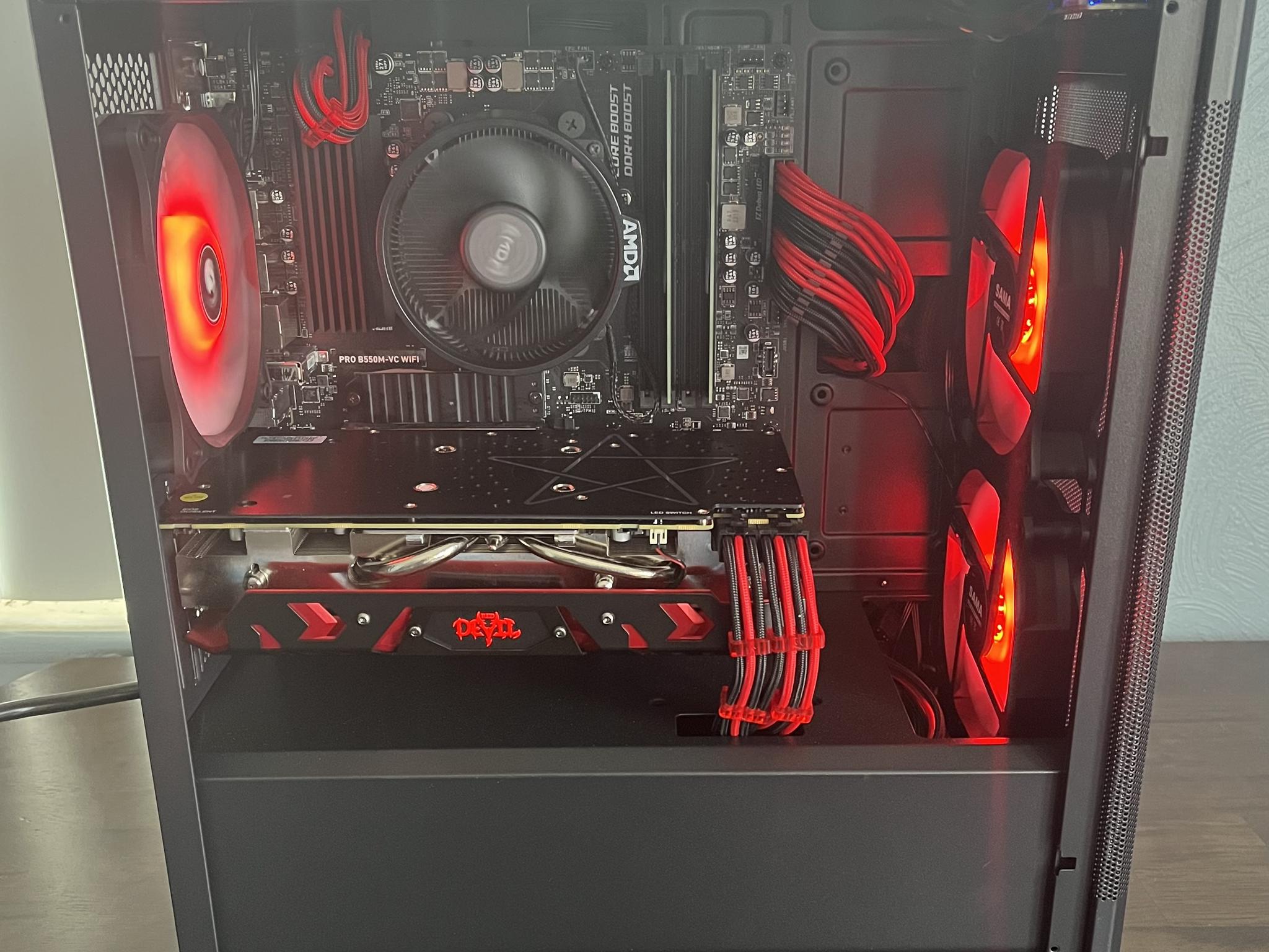 Custom Built Budget Gaming PC| Ryzen 5 550 | 16GB| WIFI Included