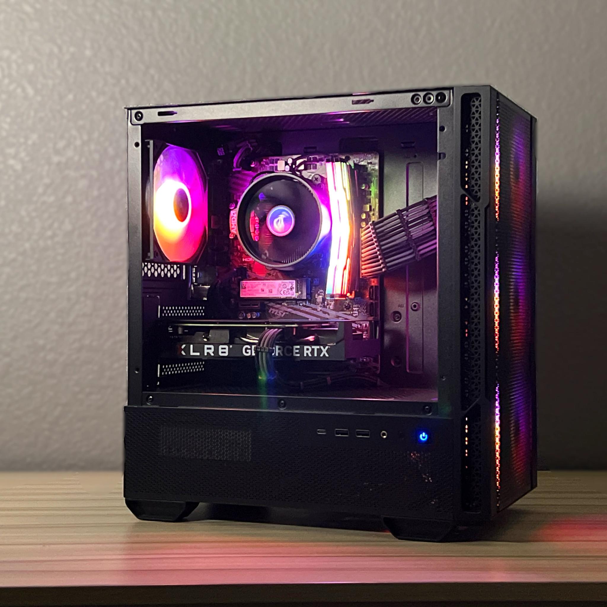 🔥 RTX 4060 Performance Gaming PC - Ryzen 5 4500, 16gb, 1tb NVME