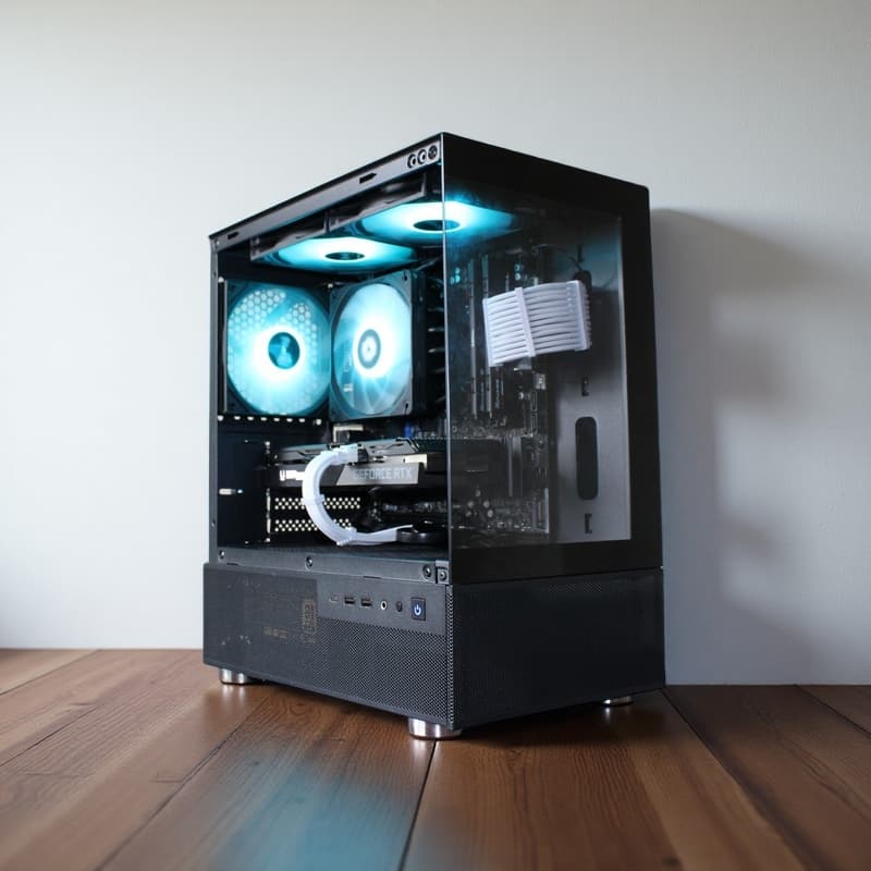 High-Performance AM5 | Ryzen 5 8400 | GeForce RTX 3060-TI | 32GB of GSkill DDR5 | 1TB WD Blue SN580