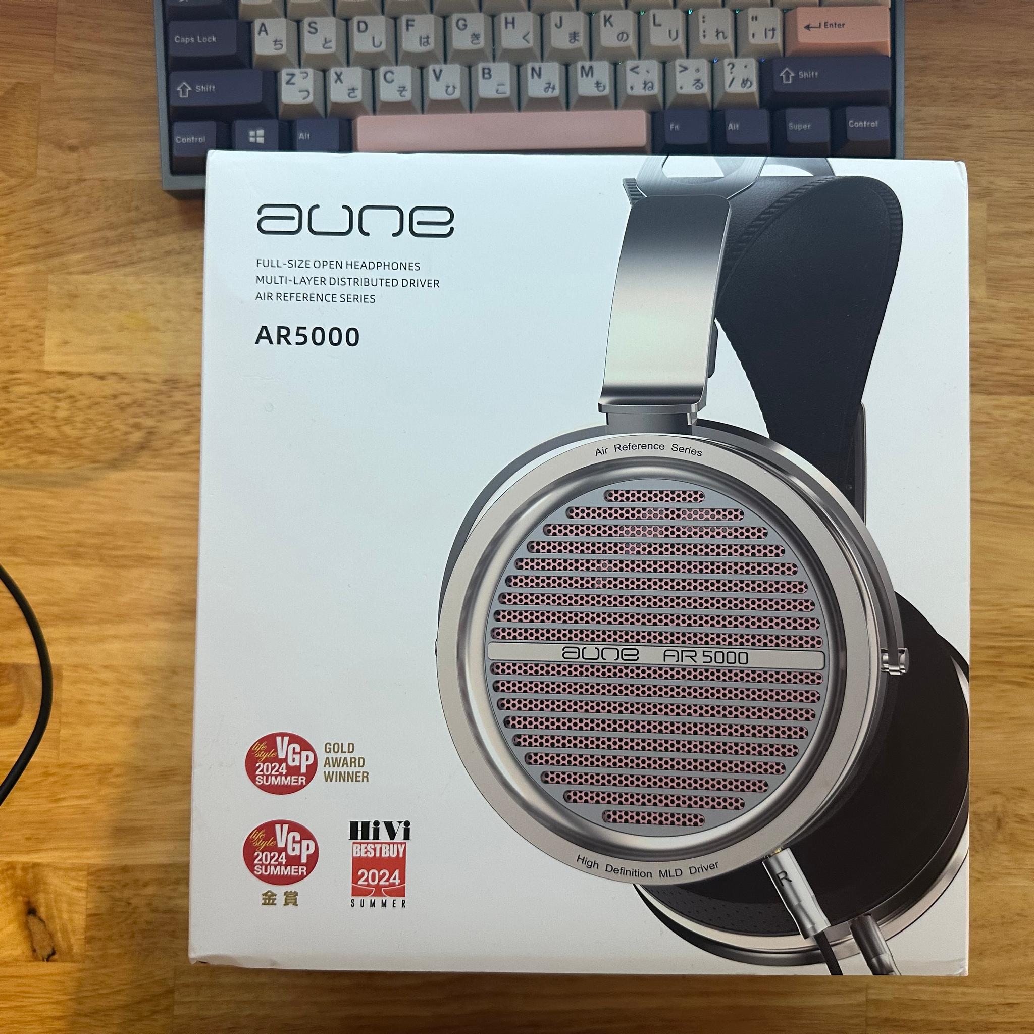 Aune AR5000 Full-Size Open-Back Headphones  (BRAND NEW NEVER WORN)