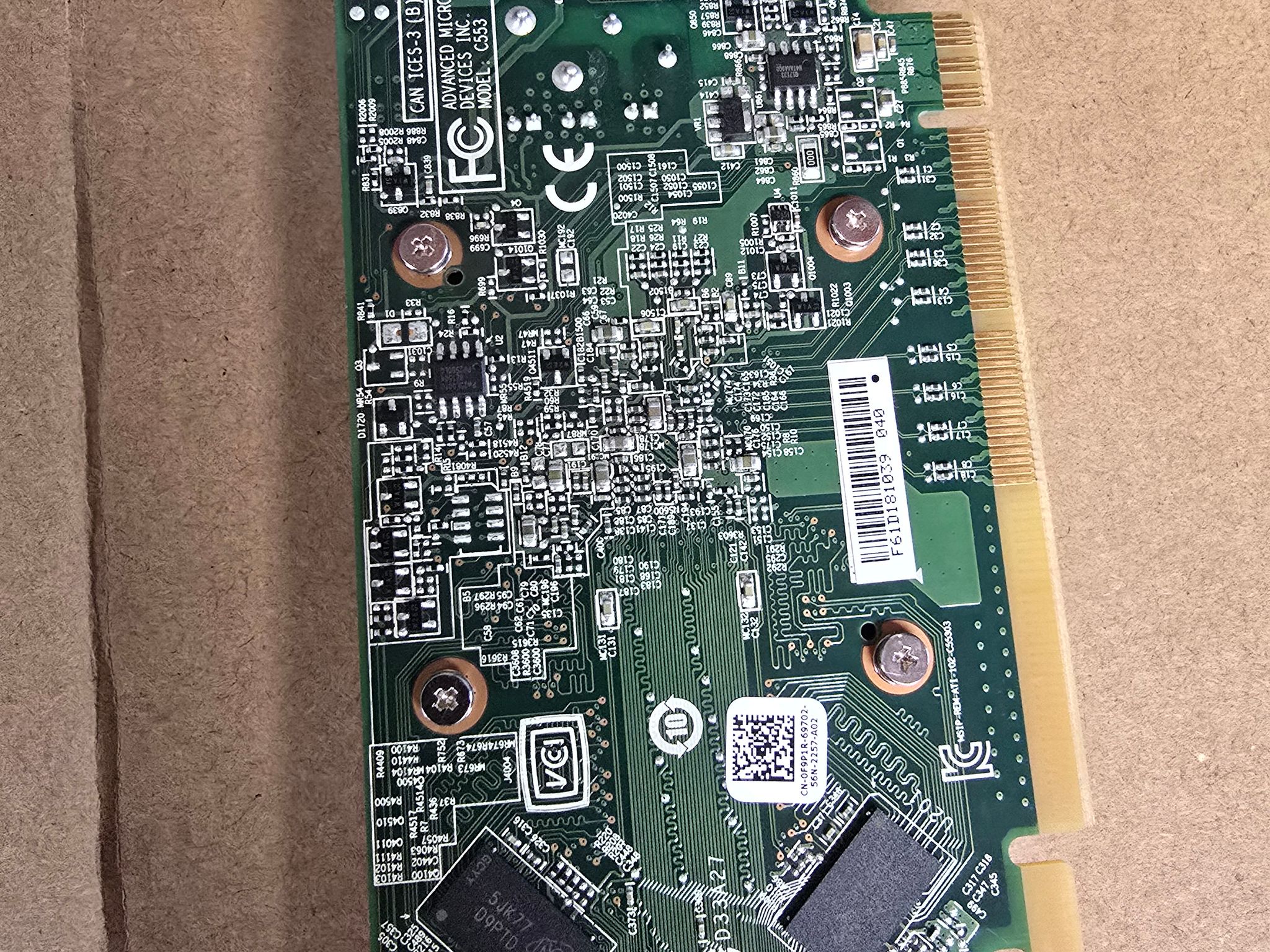 AMD Radeon HD 8490 - Graphics card PCIe 2.0 x16 low profile no external power sff itx matx 1gb DDR3