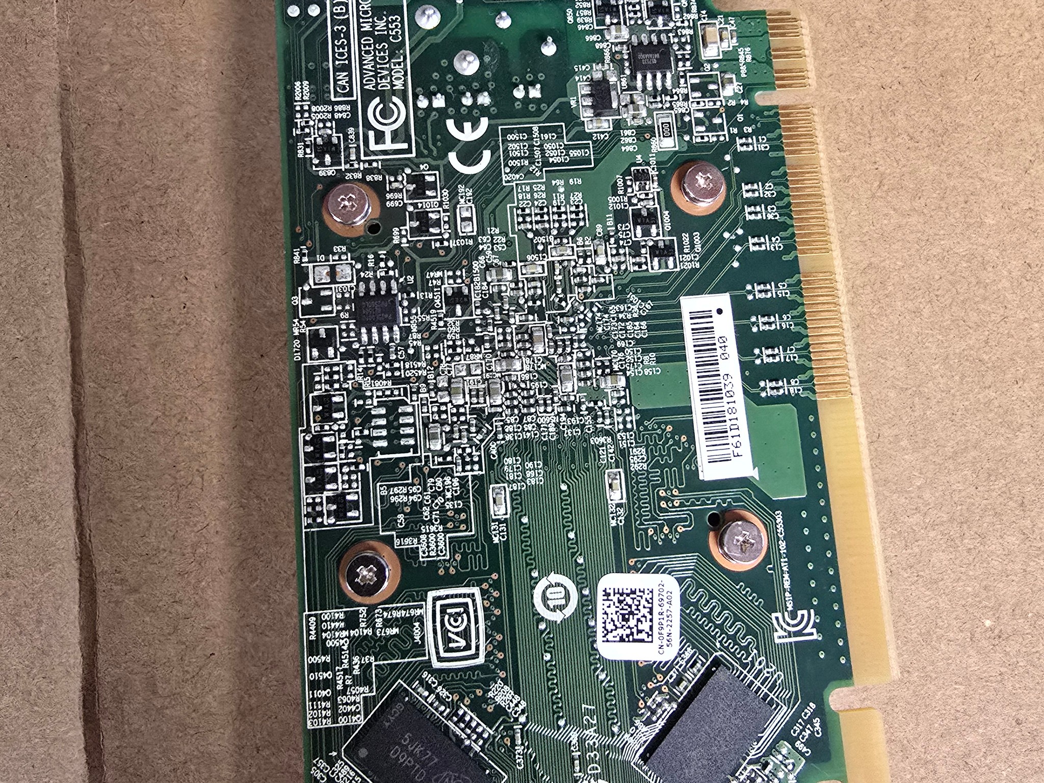 AMD Radeon HD 8490 - Graphics card PCIe 2.0 x16 low profile no external power sff itx matx 1gb DDR3